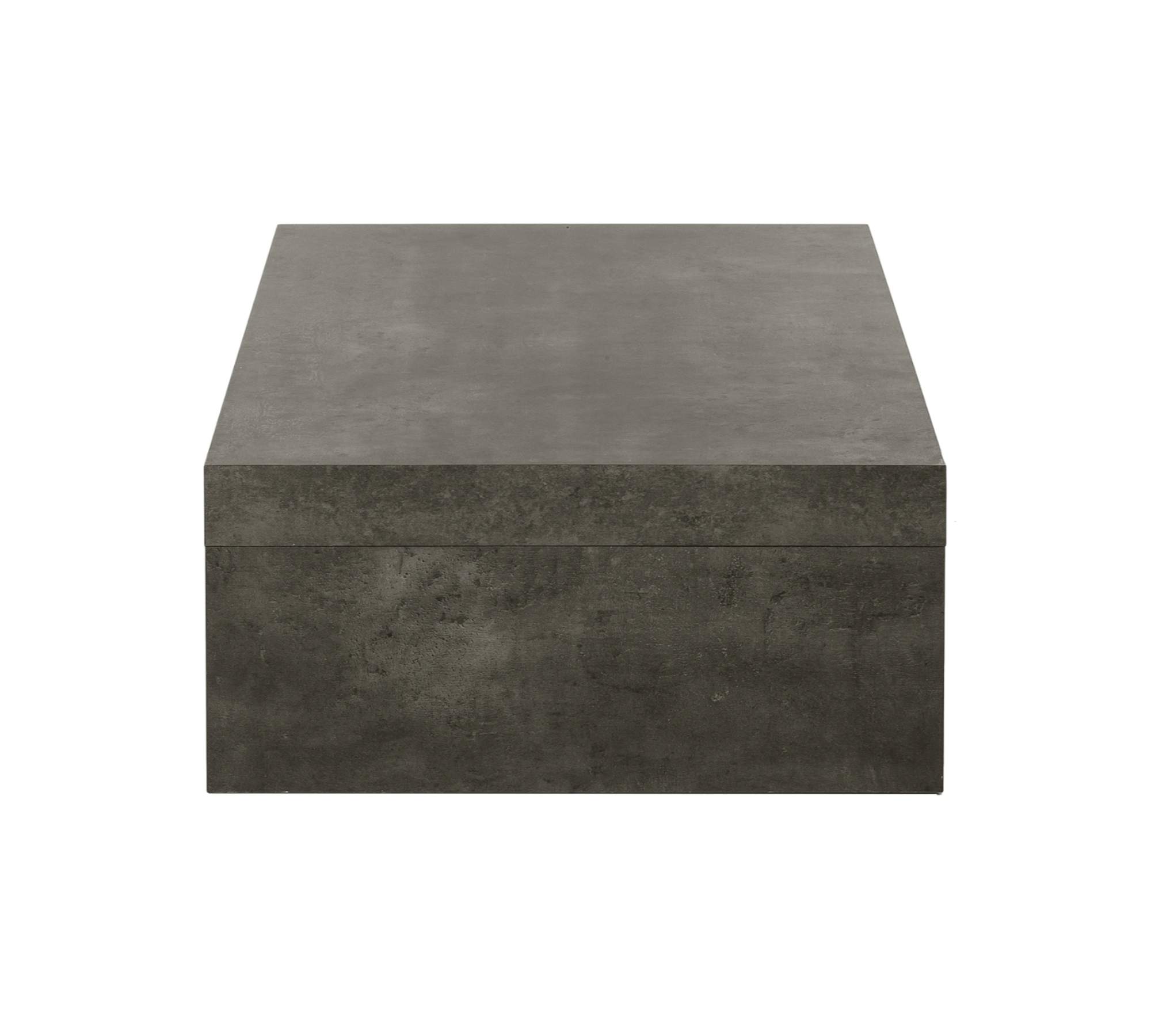 Couchtisch Beton Dekor Wabenplatte Matt Schwarz