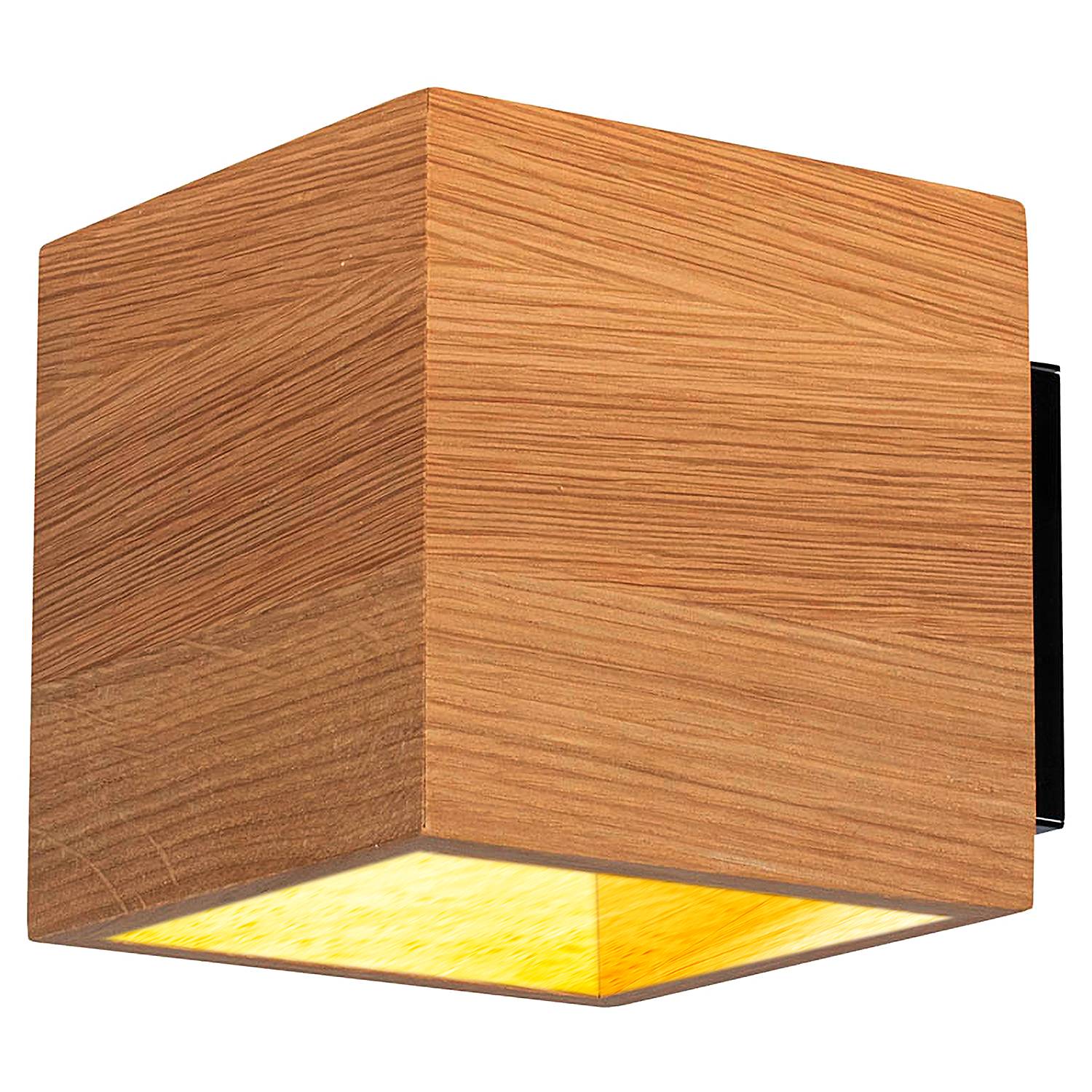 Block Wood Wandleuchte Eiche 1-flammig