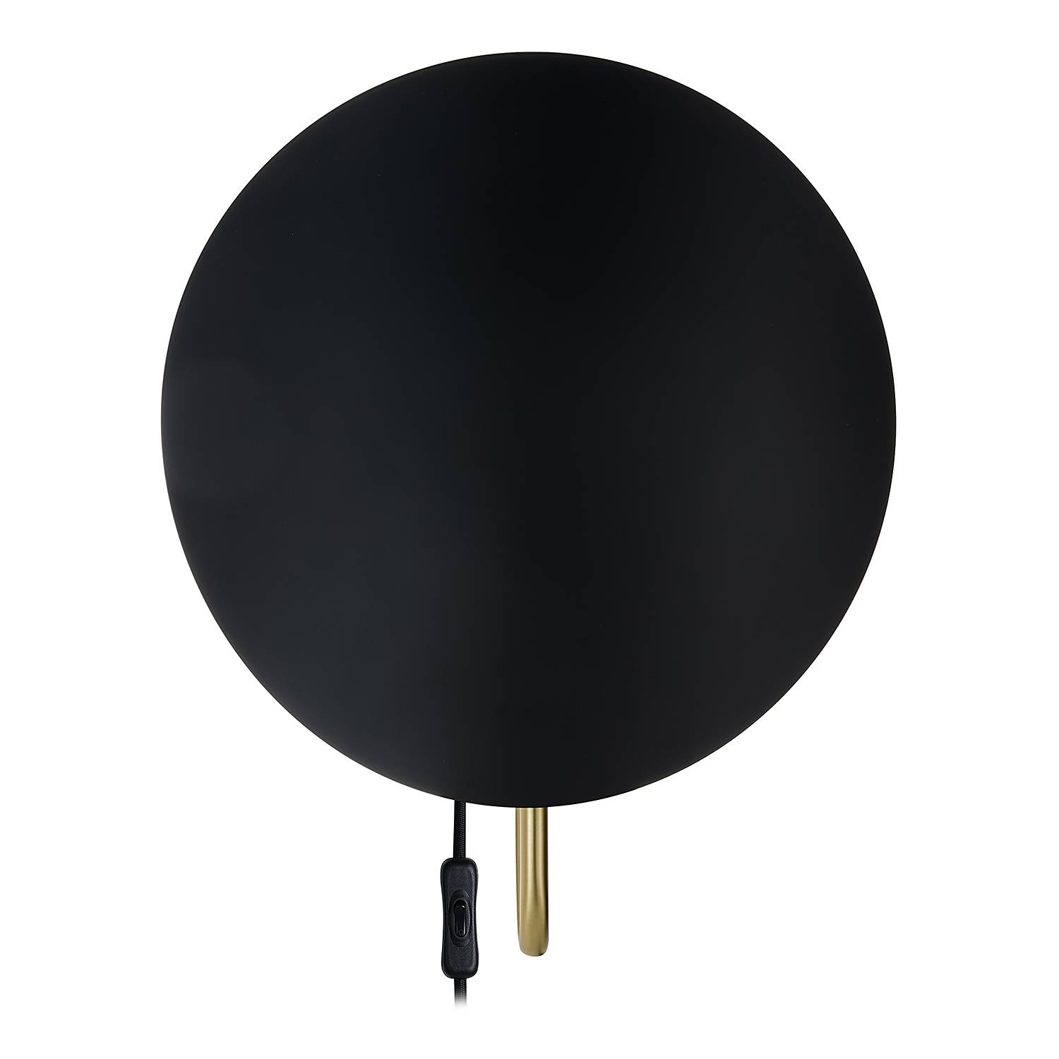 Spargo Wandleuchte Aluminium Schwarz