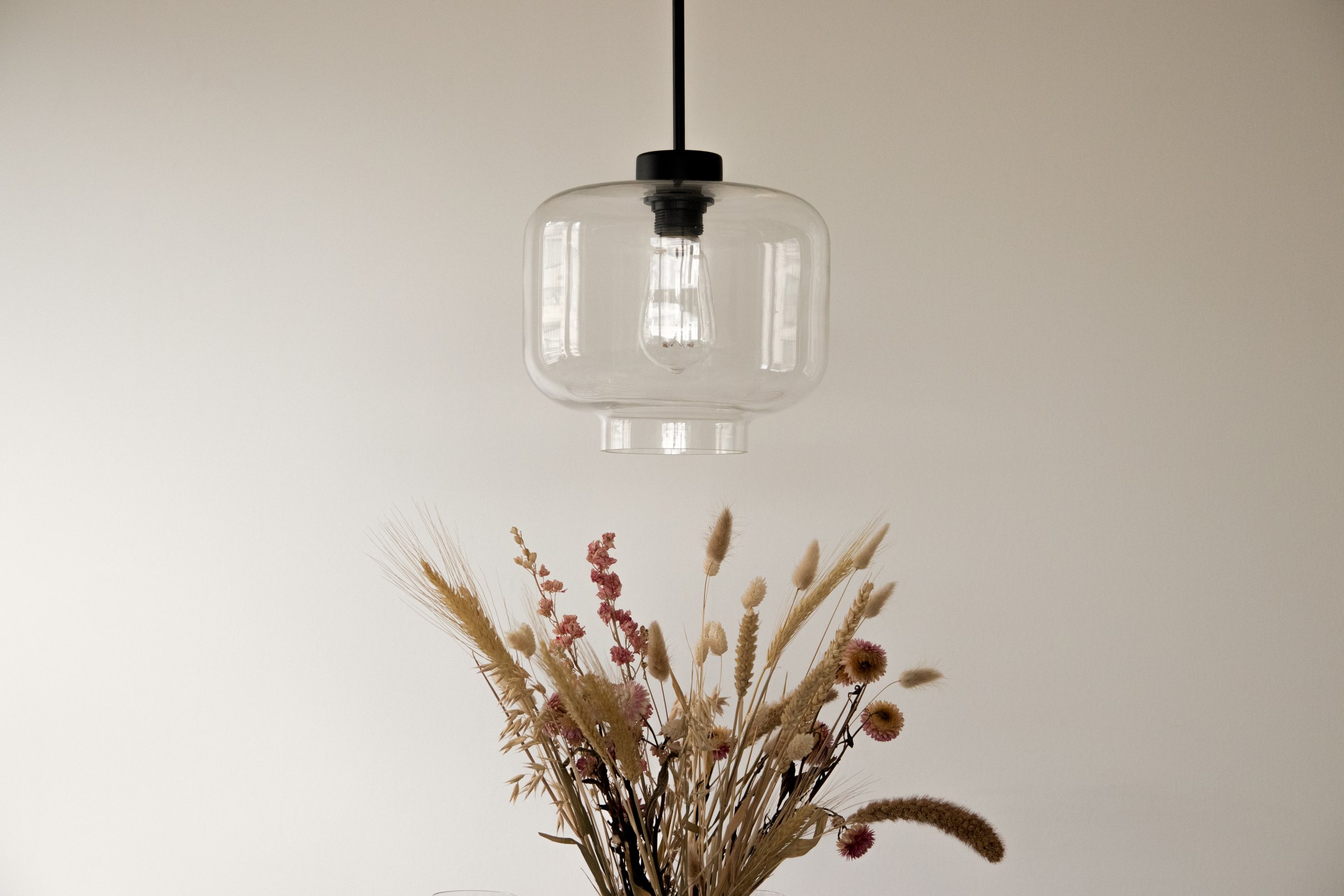 Ritz Pendant Lamp Transparent Ø 25cm