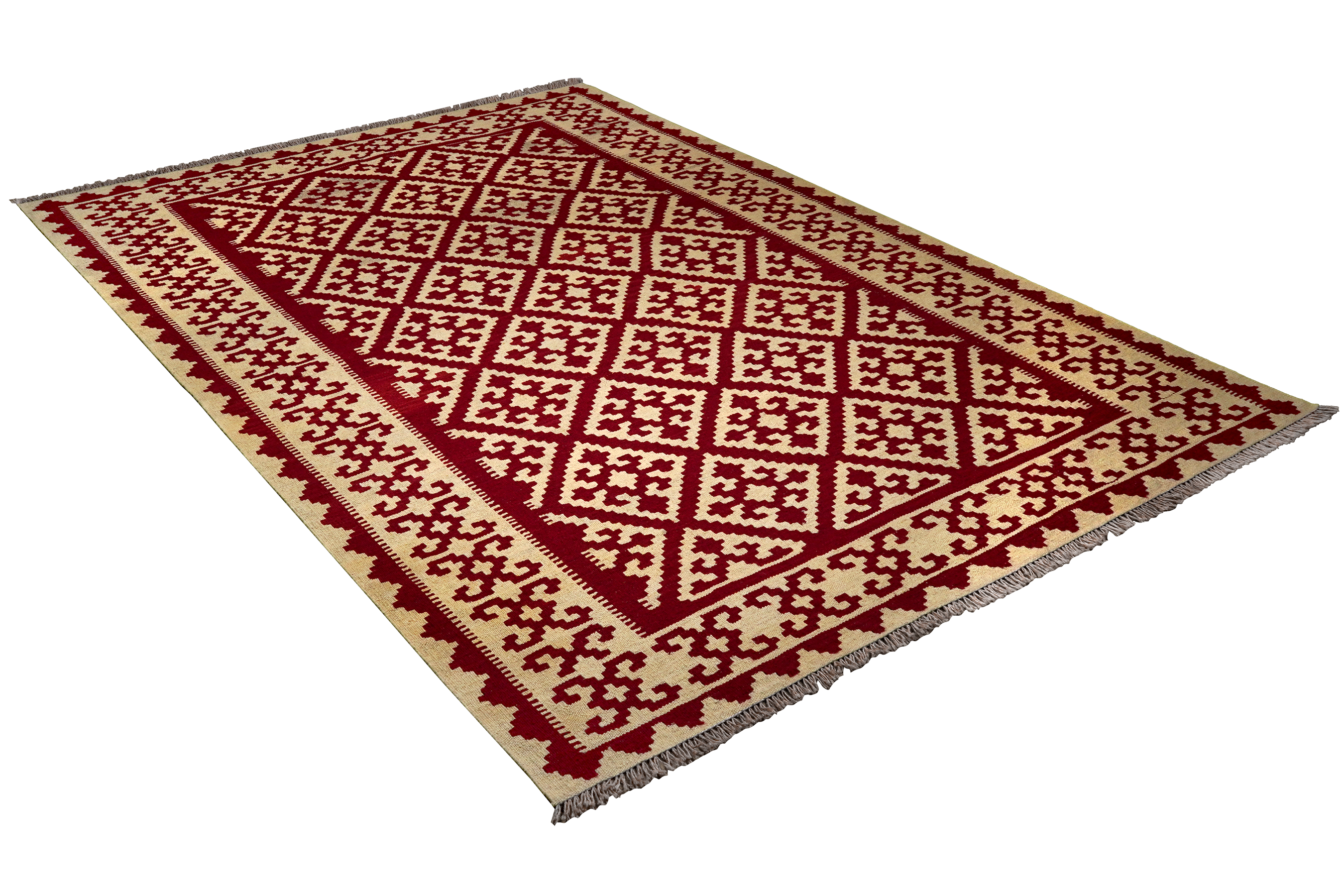 Kilim Gashgai Teppich Mehrfarbig