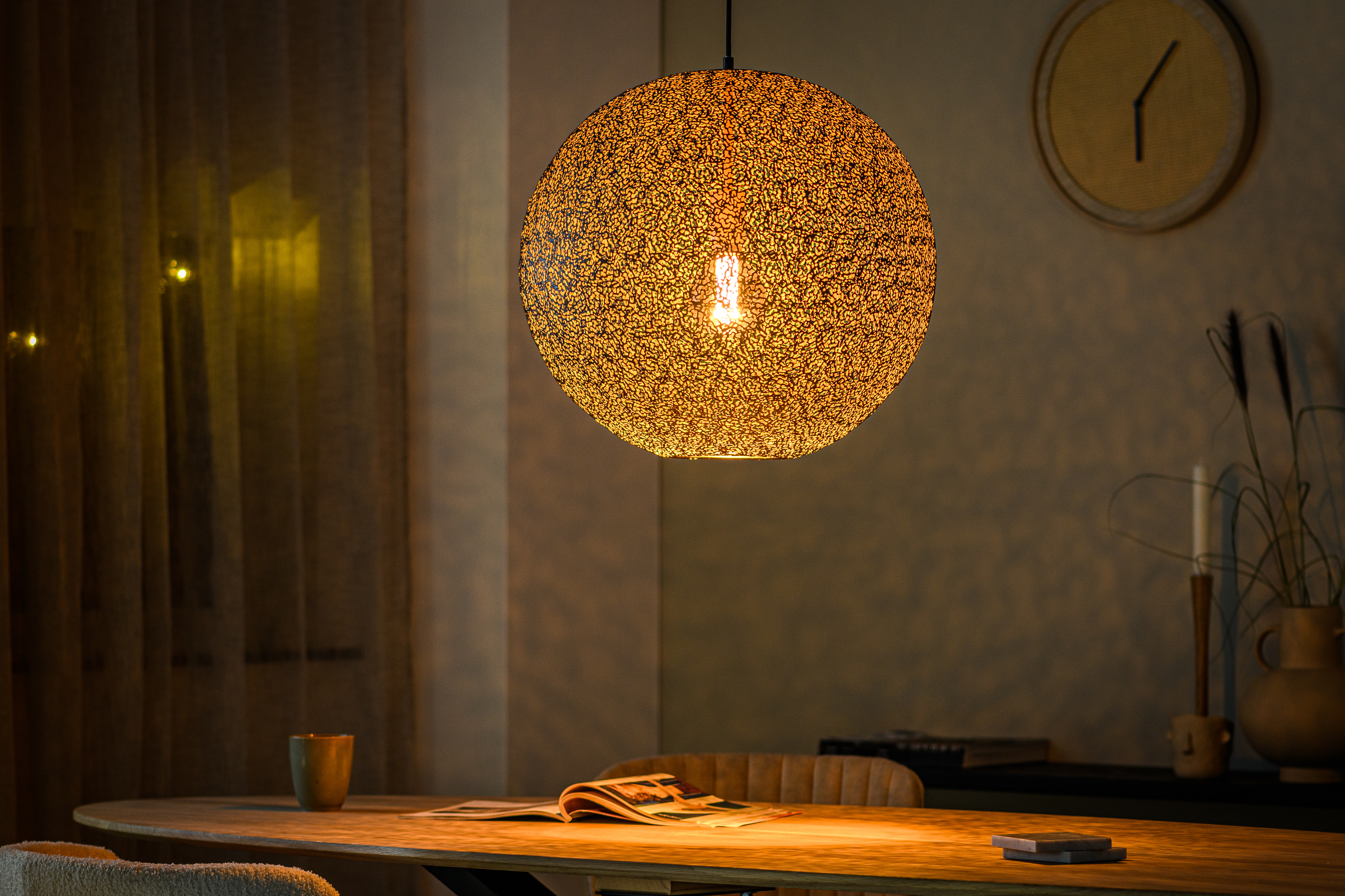 Pendant light Material Black