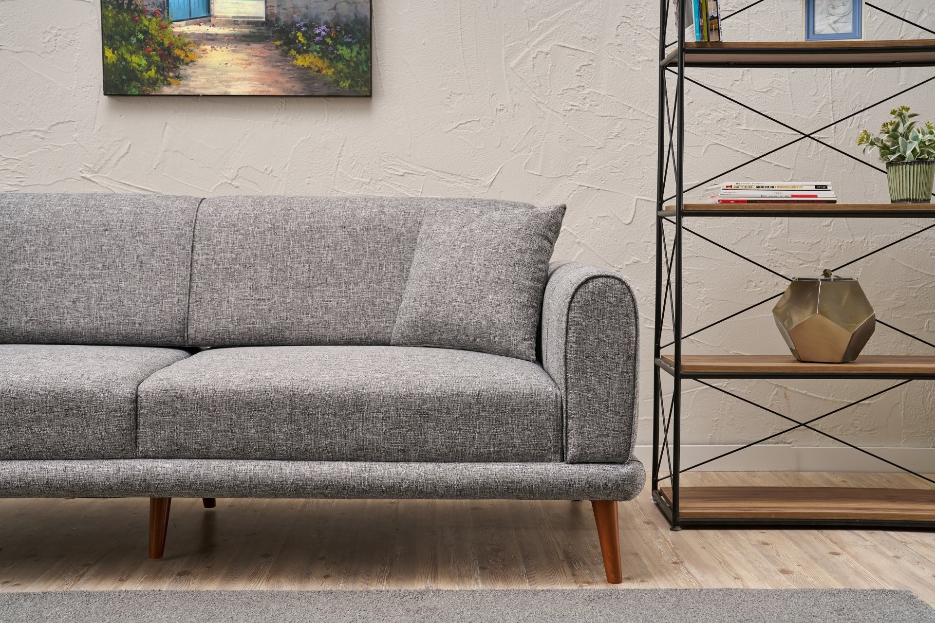 Seren Sofa 3-Sitzer Grau