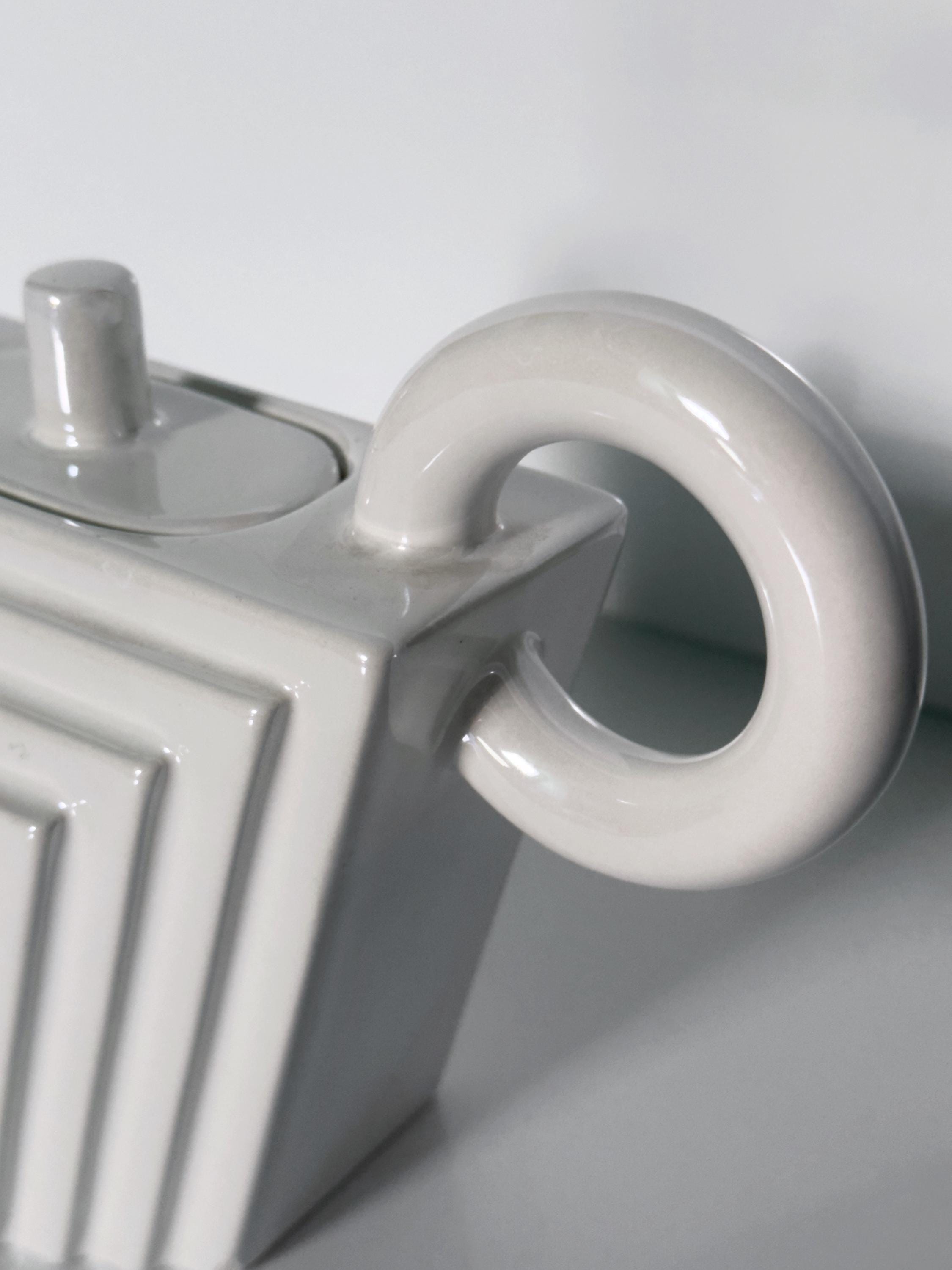 Postmodern TeapotTeapot Ceramic 1980s