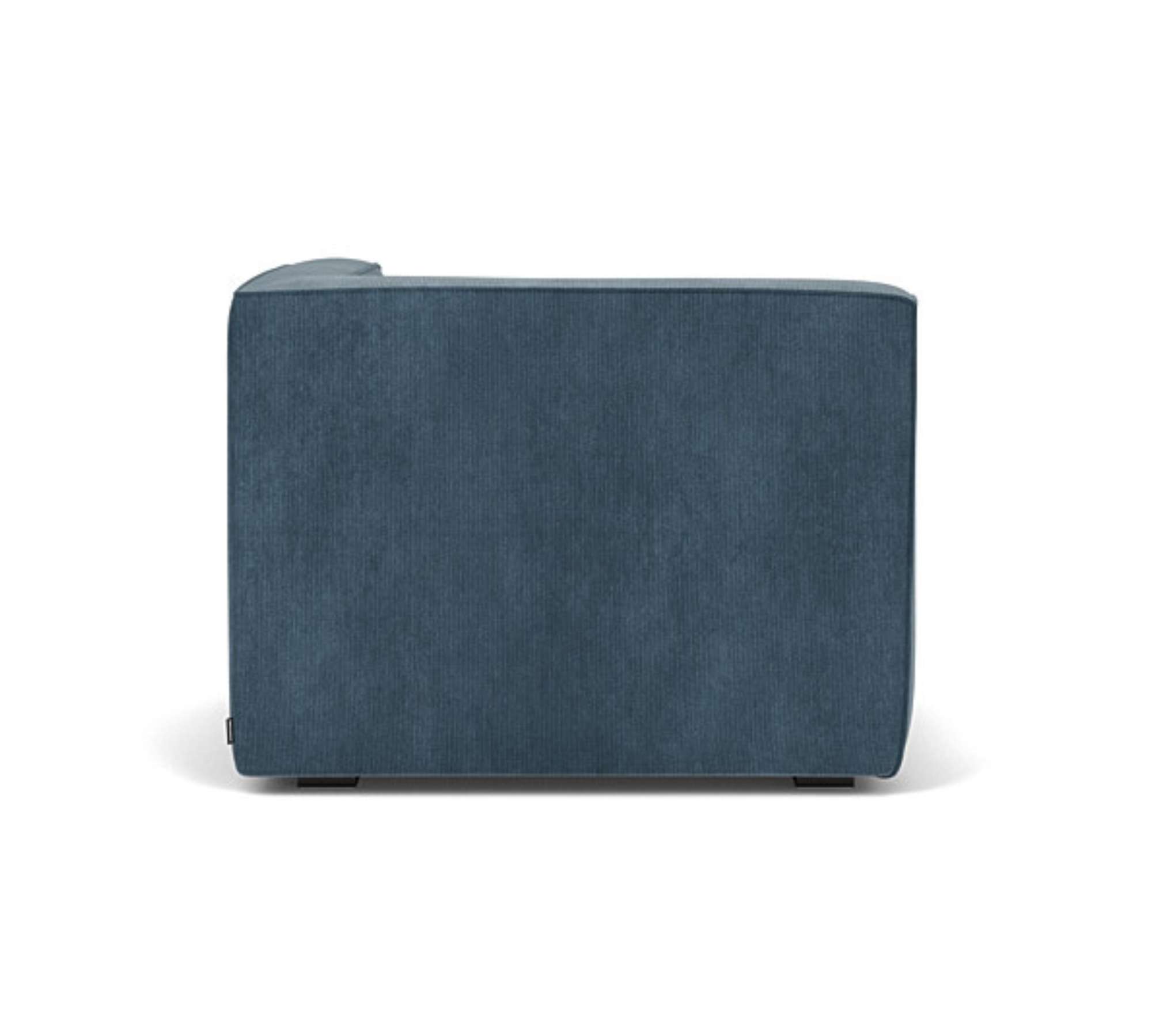 Dane 1-Seater Corner Module Left Sorrento Steel Blue