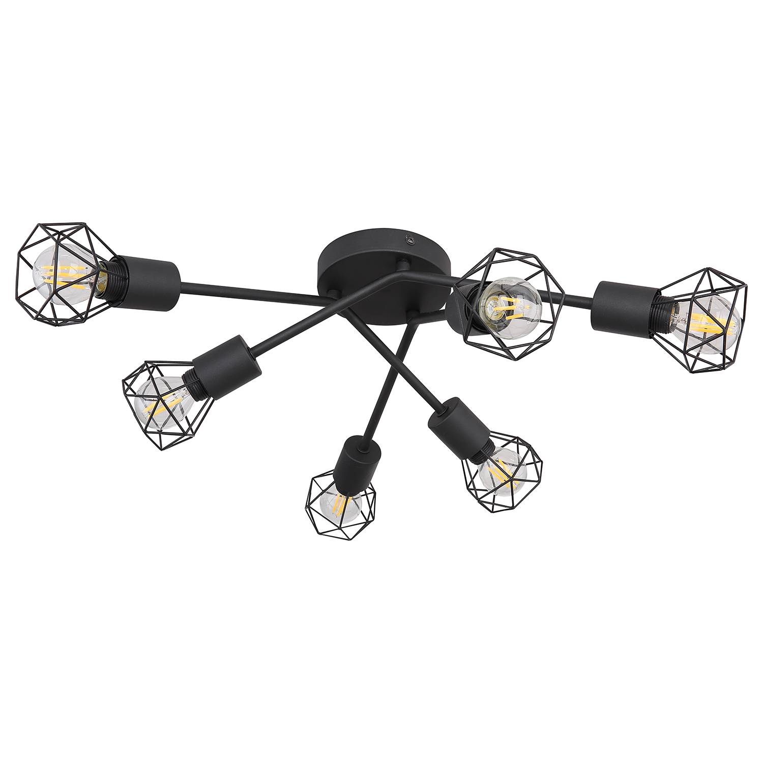 Ceiling lamp Xara IV Black