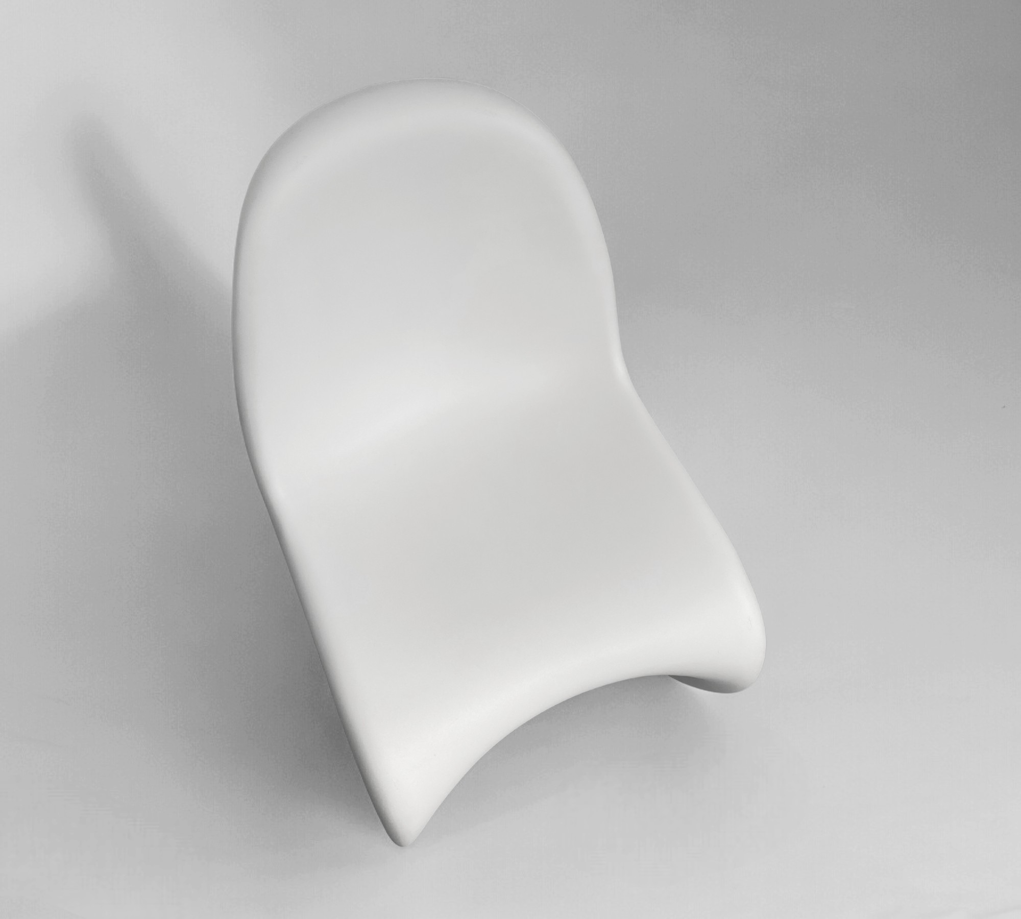 Panton Chair Kunststoff Weiß