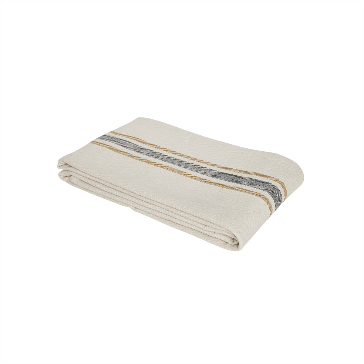 Linu Tischdecke Bio-Baumwolle Creme 260x140 cm
