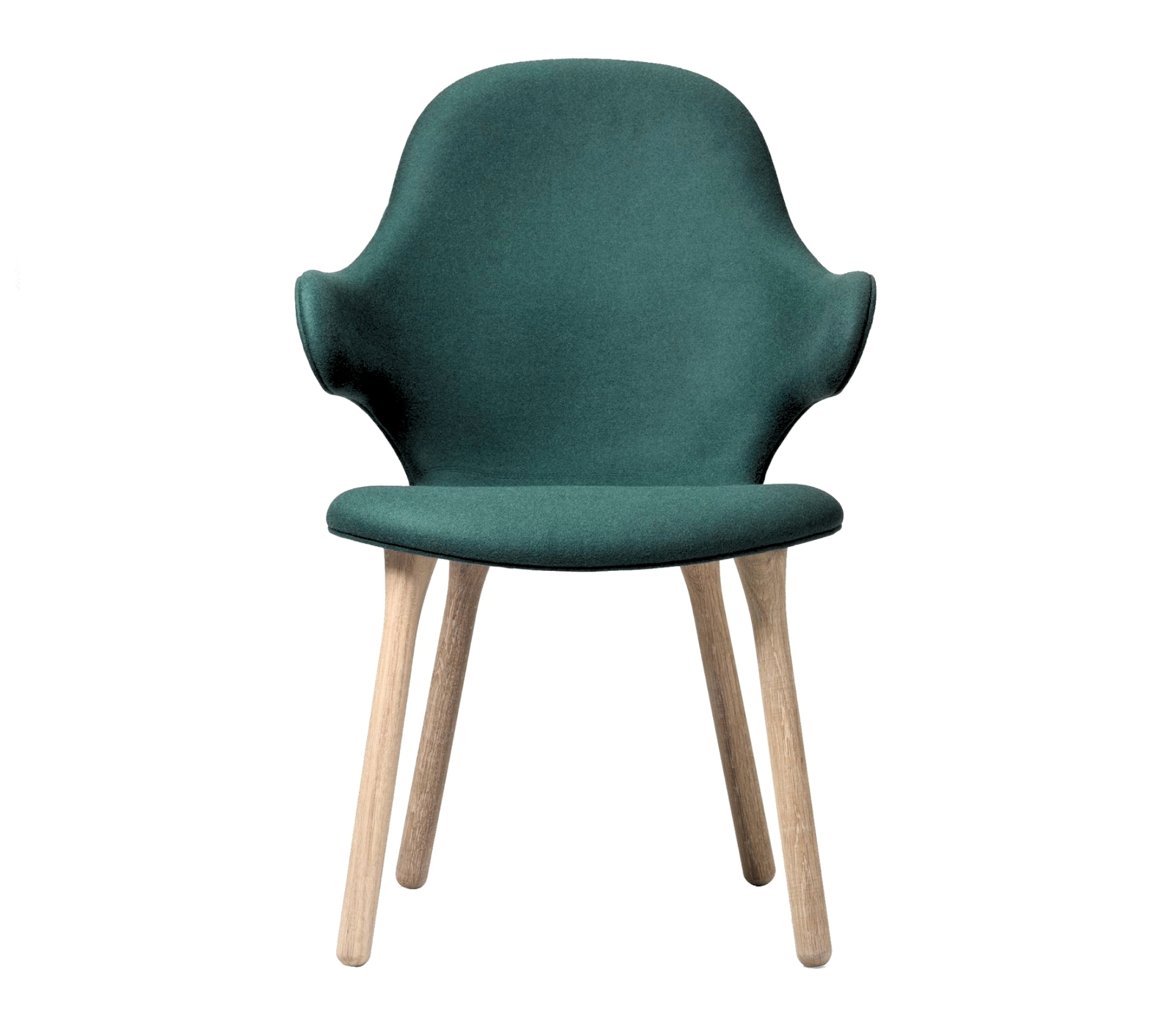 Catch JH1 Armchair Oak Dark Green Balder982