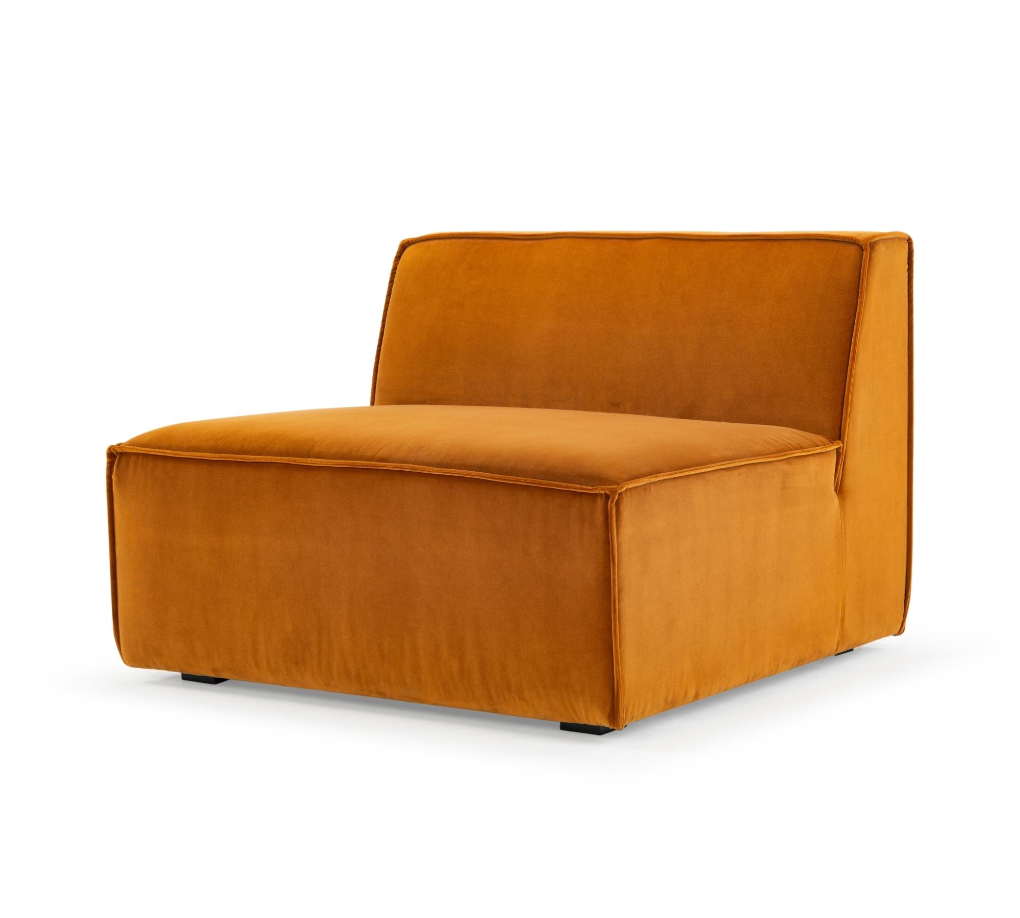 Dane 1-Sitzer Modul Velour Matt Amber