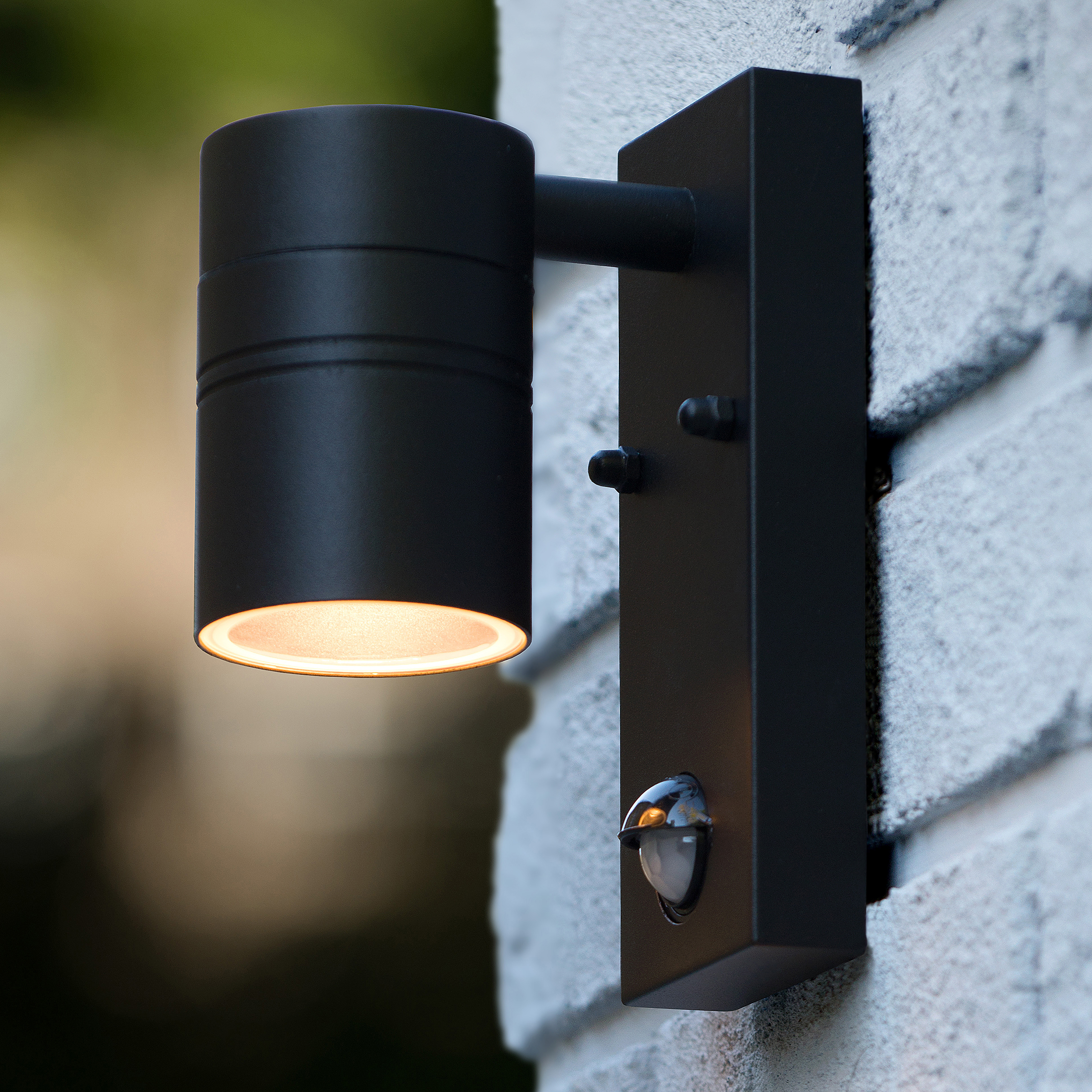 LED Outdoor Wall Light Arne Type A Steel Black