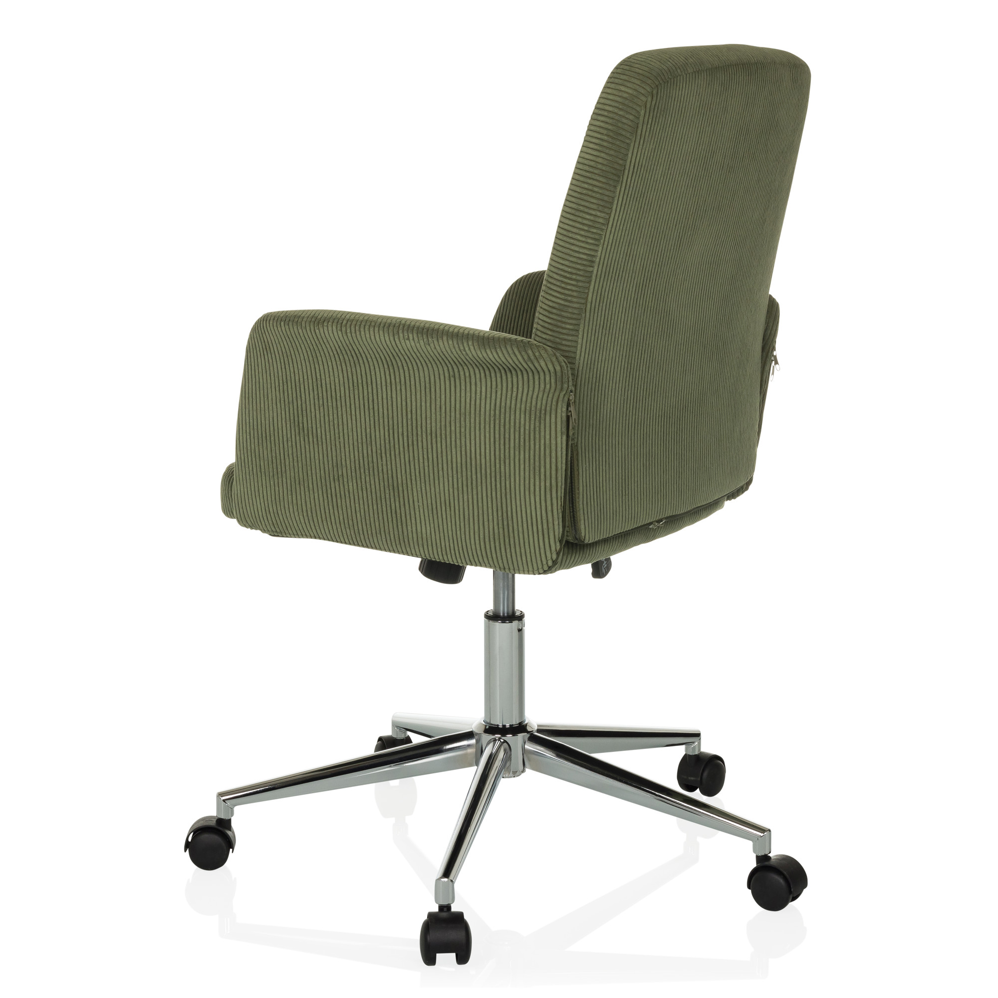SOLAO CORD Office chair Swivel Cord-look Dark green