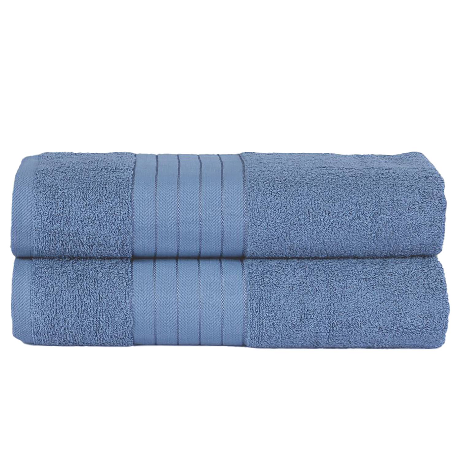 2x Cindy Handtuch Baumwolle Eisblau