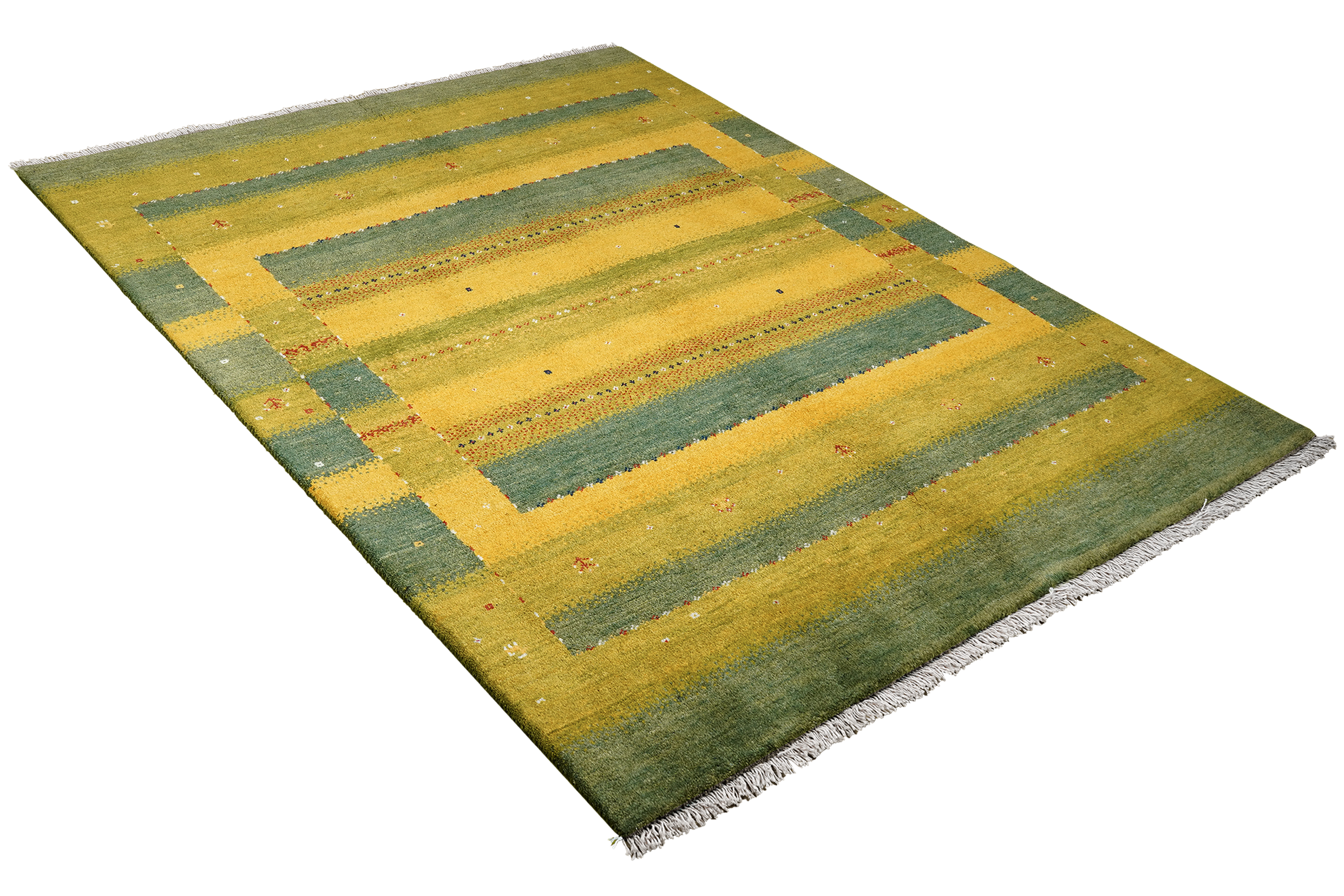 Rizbaf Gabbeh Rug Wool Multicolored