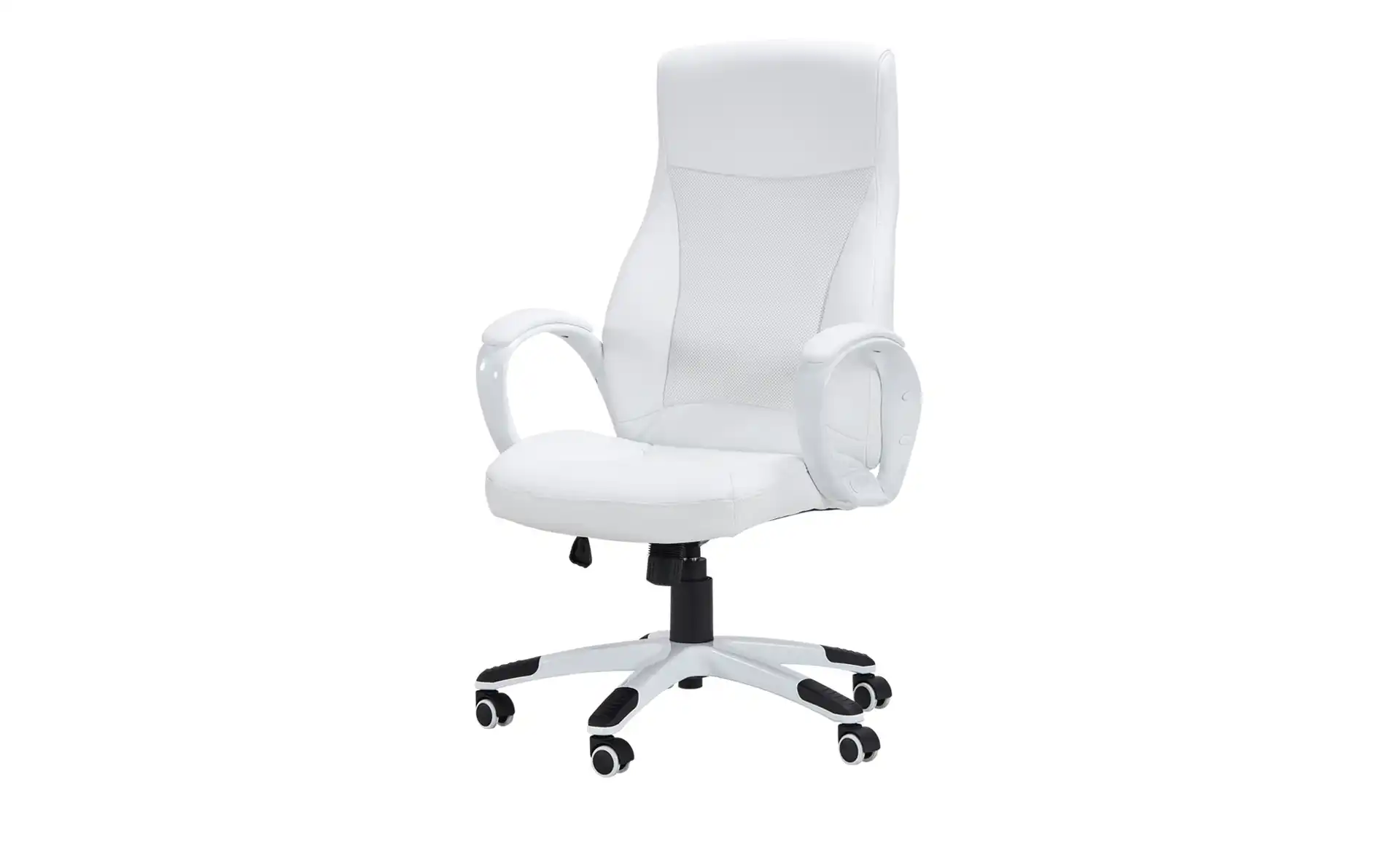 Traun Office chair with swivel function & tilt mechanism White