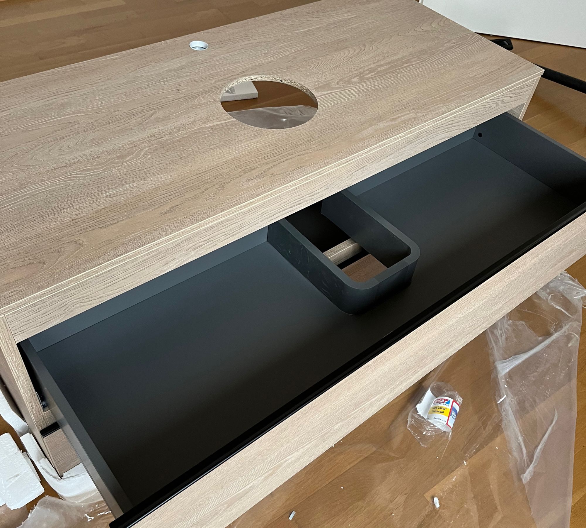 Componibili Waschbeckenunterschrank Holz Natur