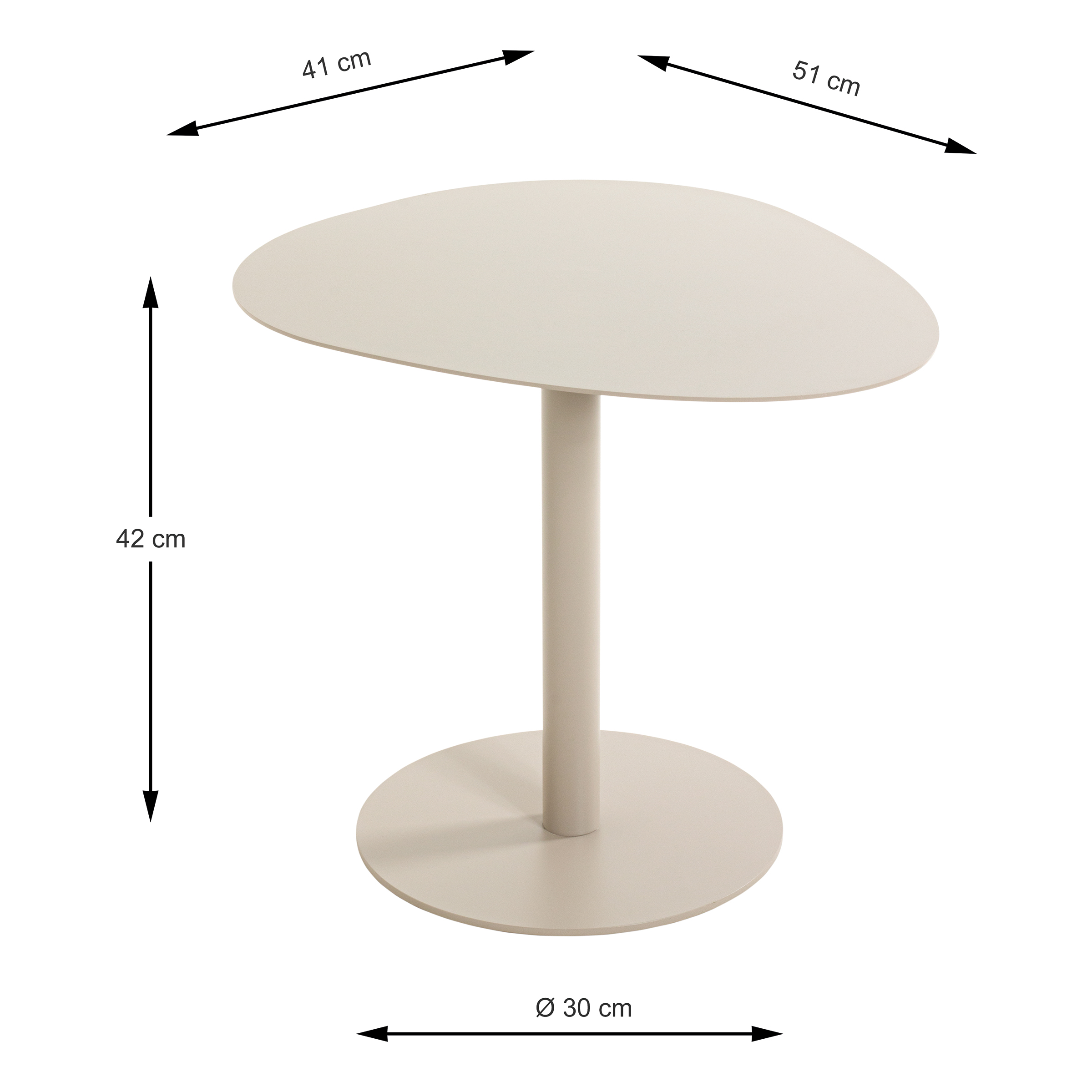 Saivid Beistelltisch Kaschmir