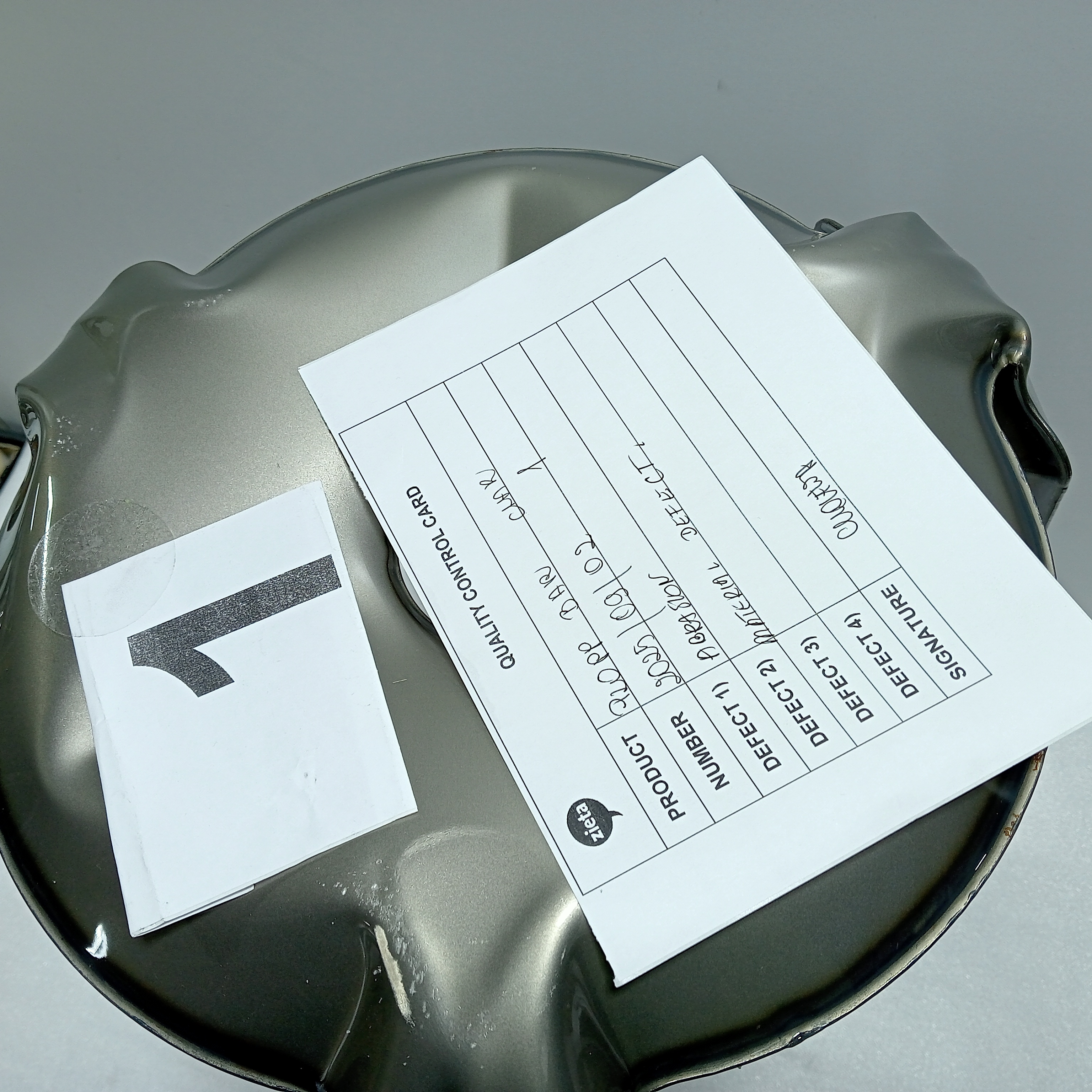 Plopp Stool Steel Raw Painted