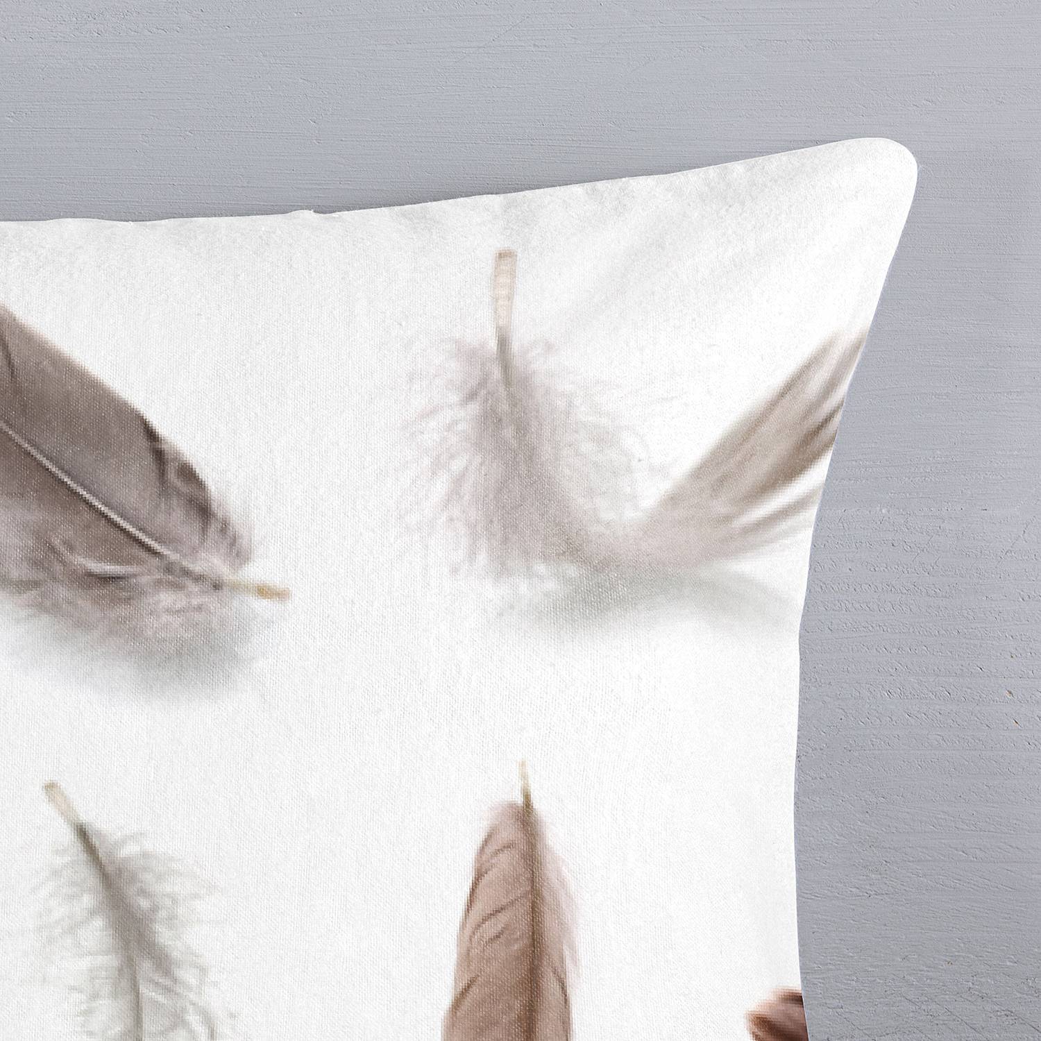 Feathers Bedding Cotton 135x200cm Pillow 80x80cm