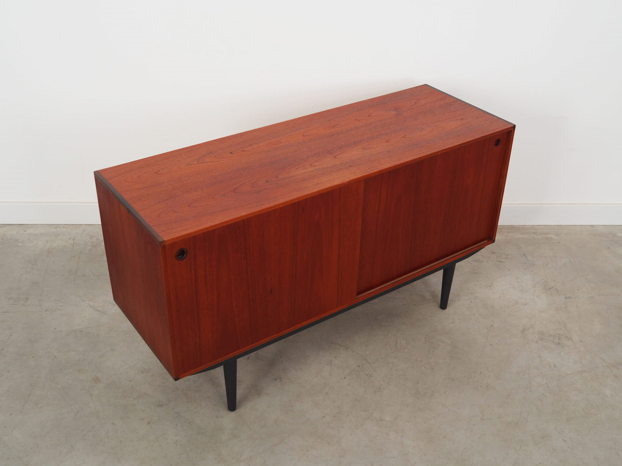 Vintage Schrank Teakholz Braun 1960er Jahre