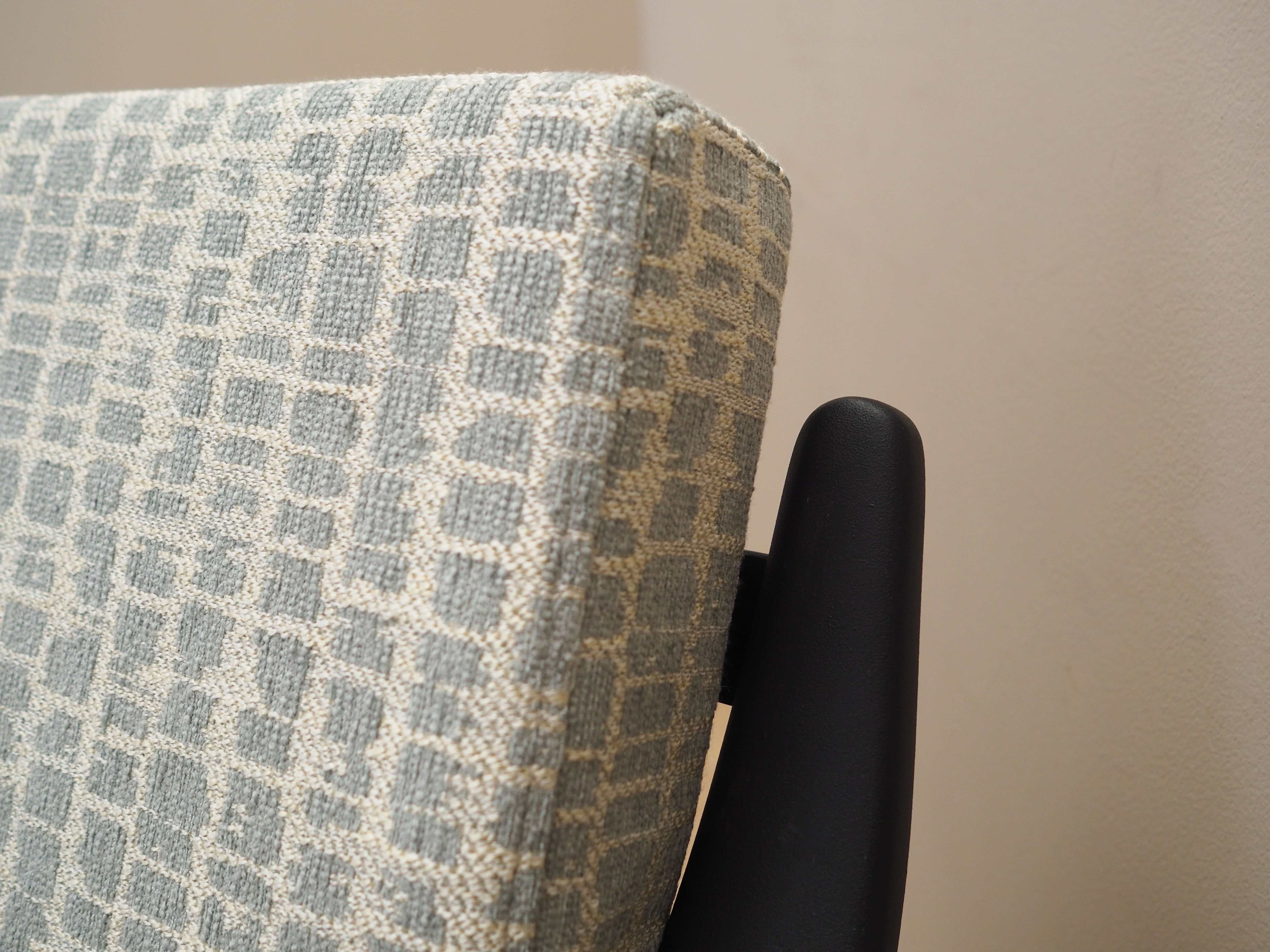 3-Sitzer Sofa Grau 1960er Jahre