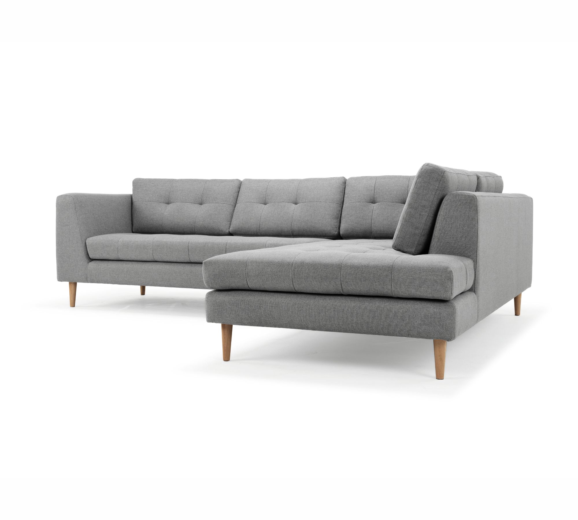 Nelson Sofa Récamiere Rechts Talent Dark Grey