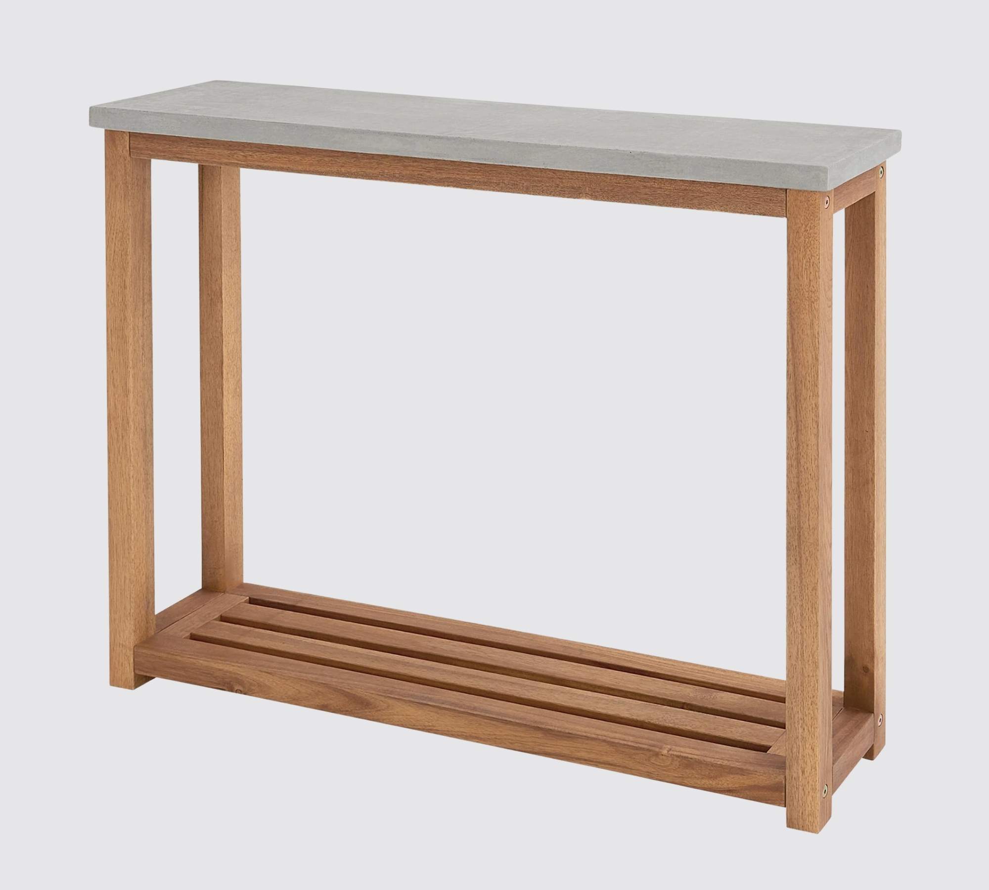 Konsolentisch Akazie Beton