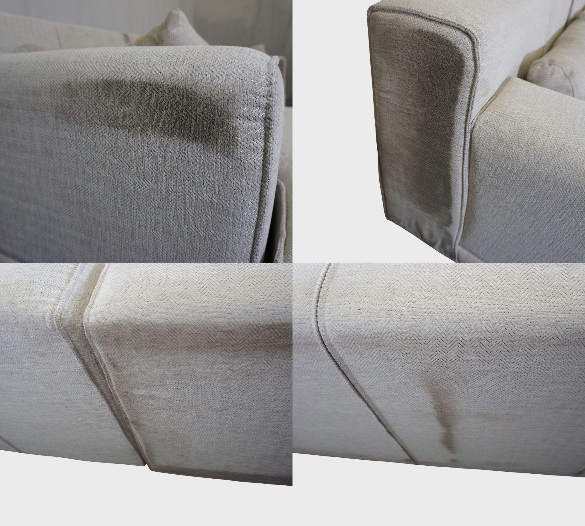 Sofa Récamiere Links Beige