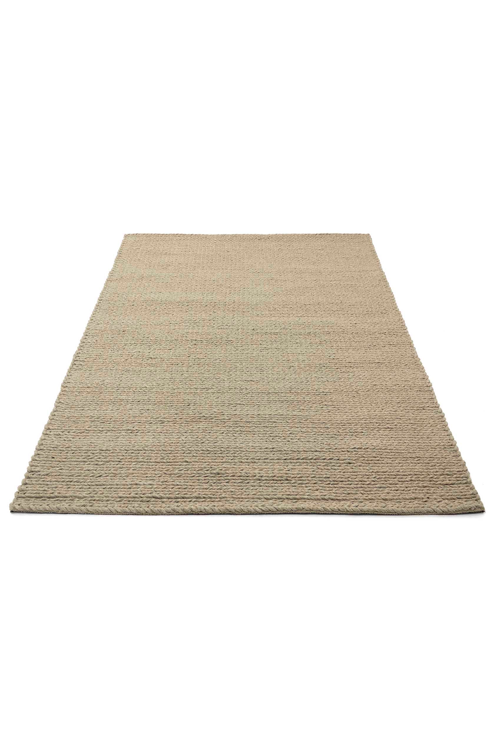 Cable Carpet Wool Felt Taupe