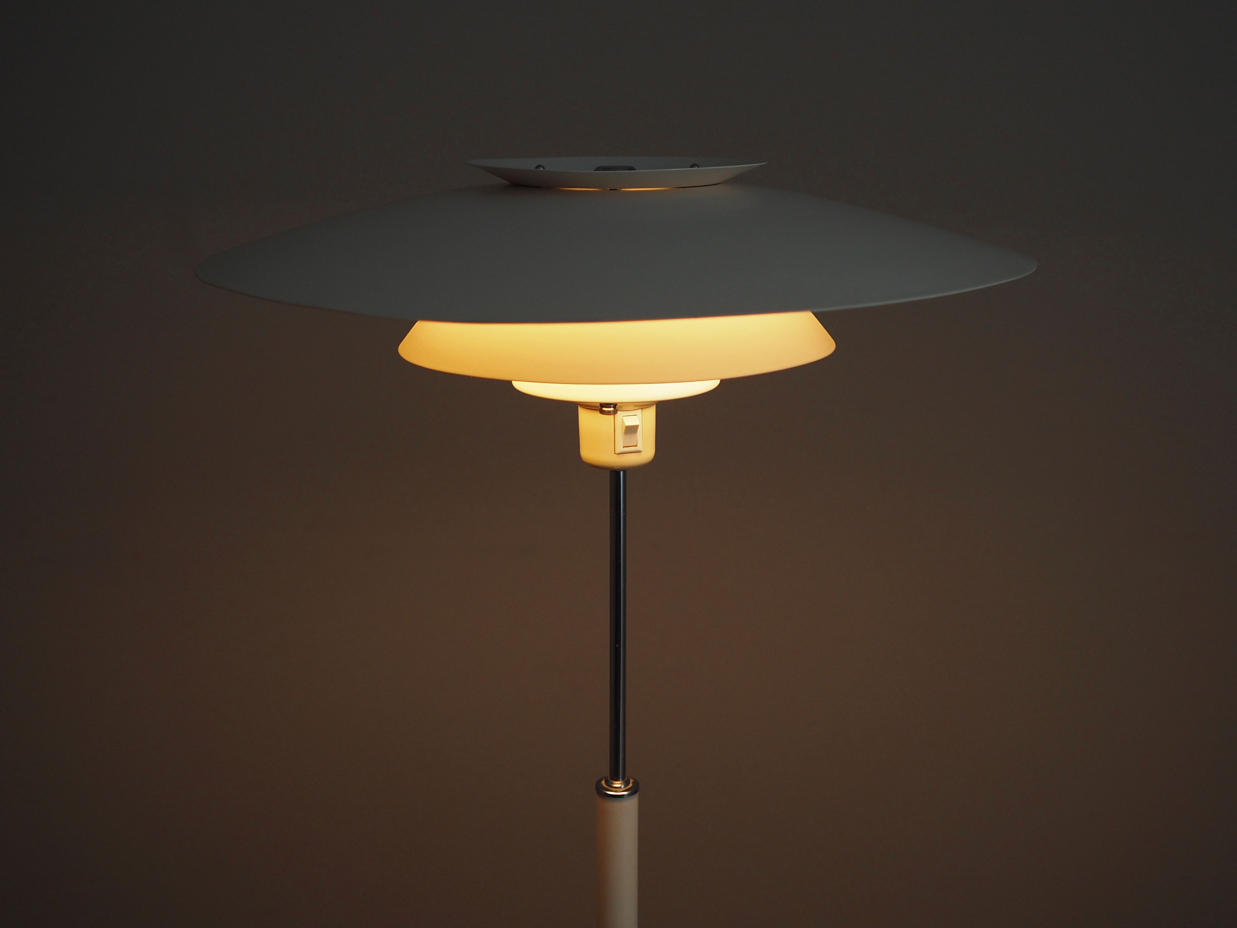 Floor lamp Metal White 1970s
