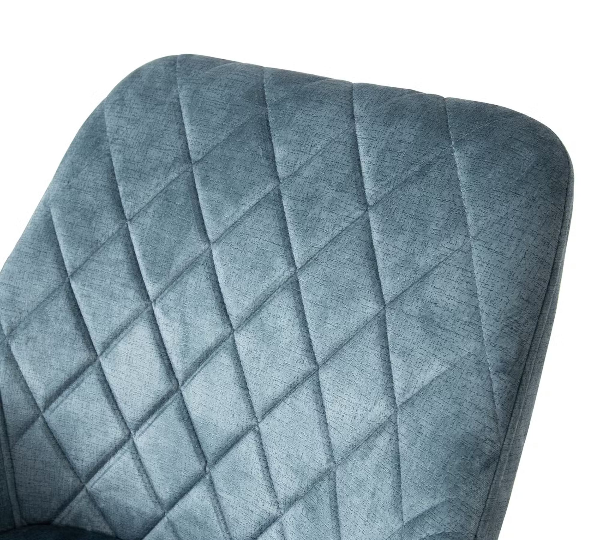 Beed Armlehnstuhl Textil Blaugrau