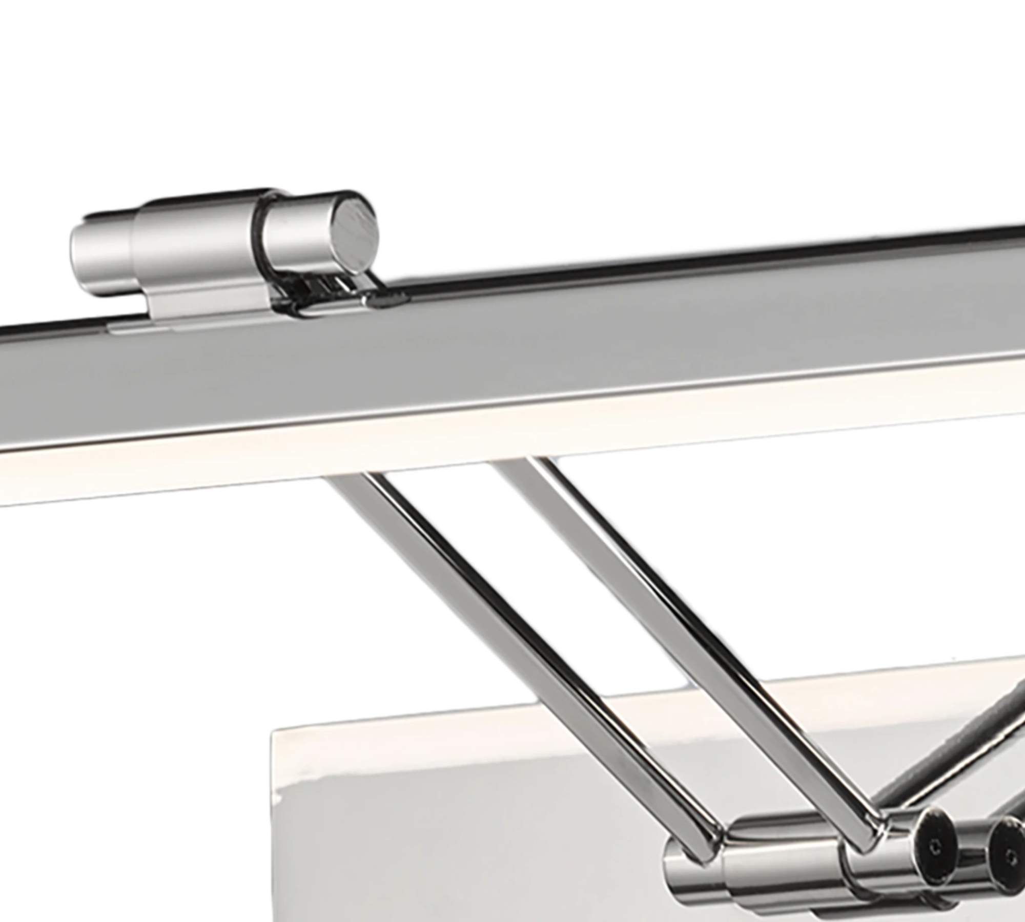 LED Wandleuchte 1-flammig Acrylglas Metall