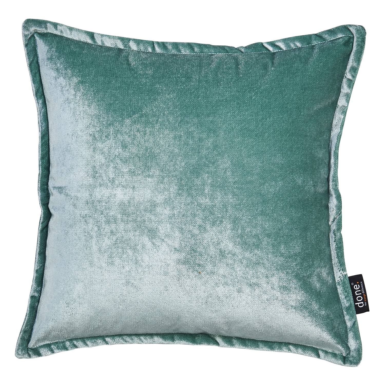Glam Kissenbezug Mischgewebe Petrol 45 x 45 cm