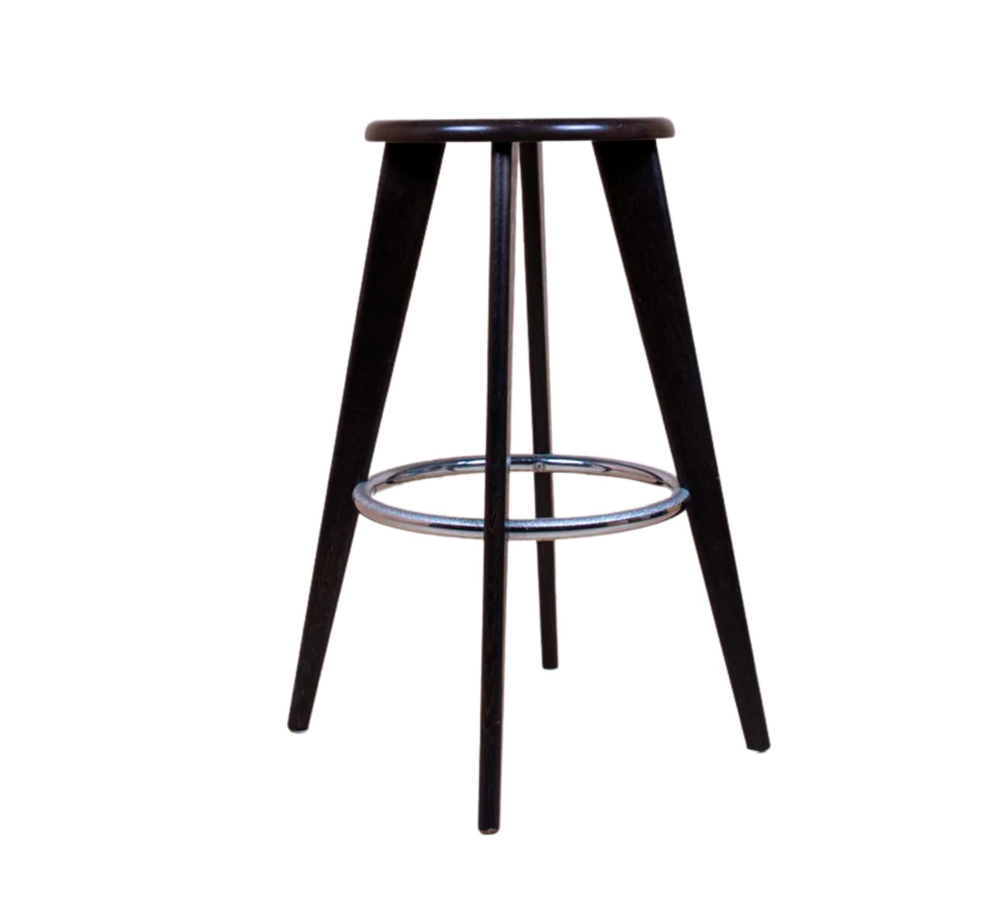 Tabouret Haut Barhocker Eiche Dunkel