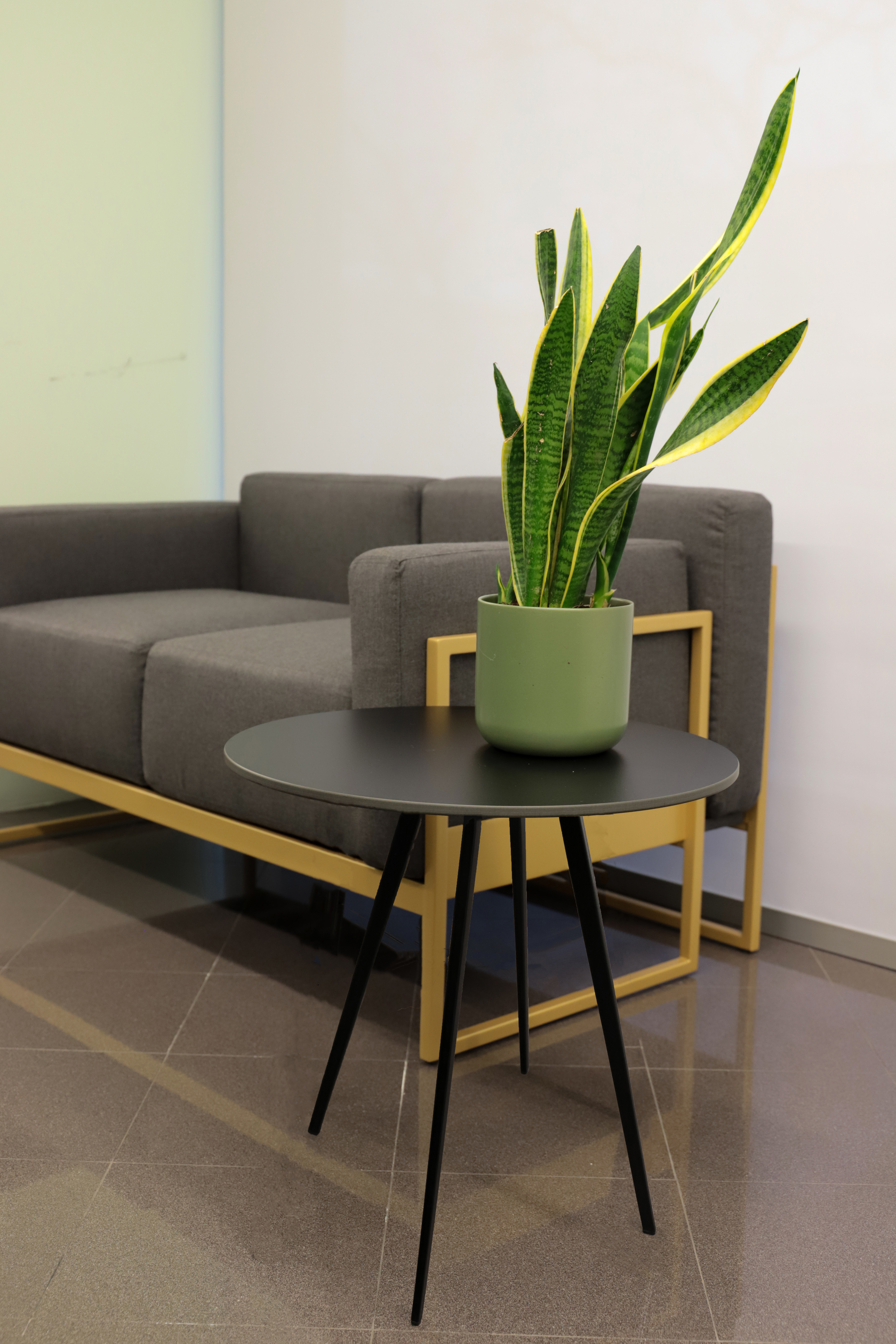 Buky Side Table Metal Black