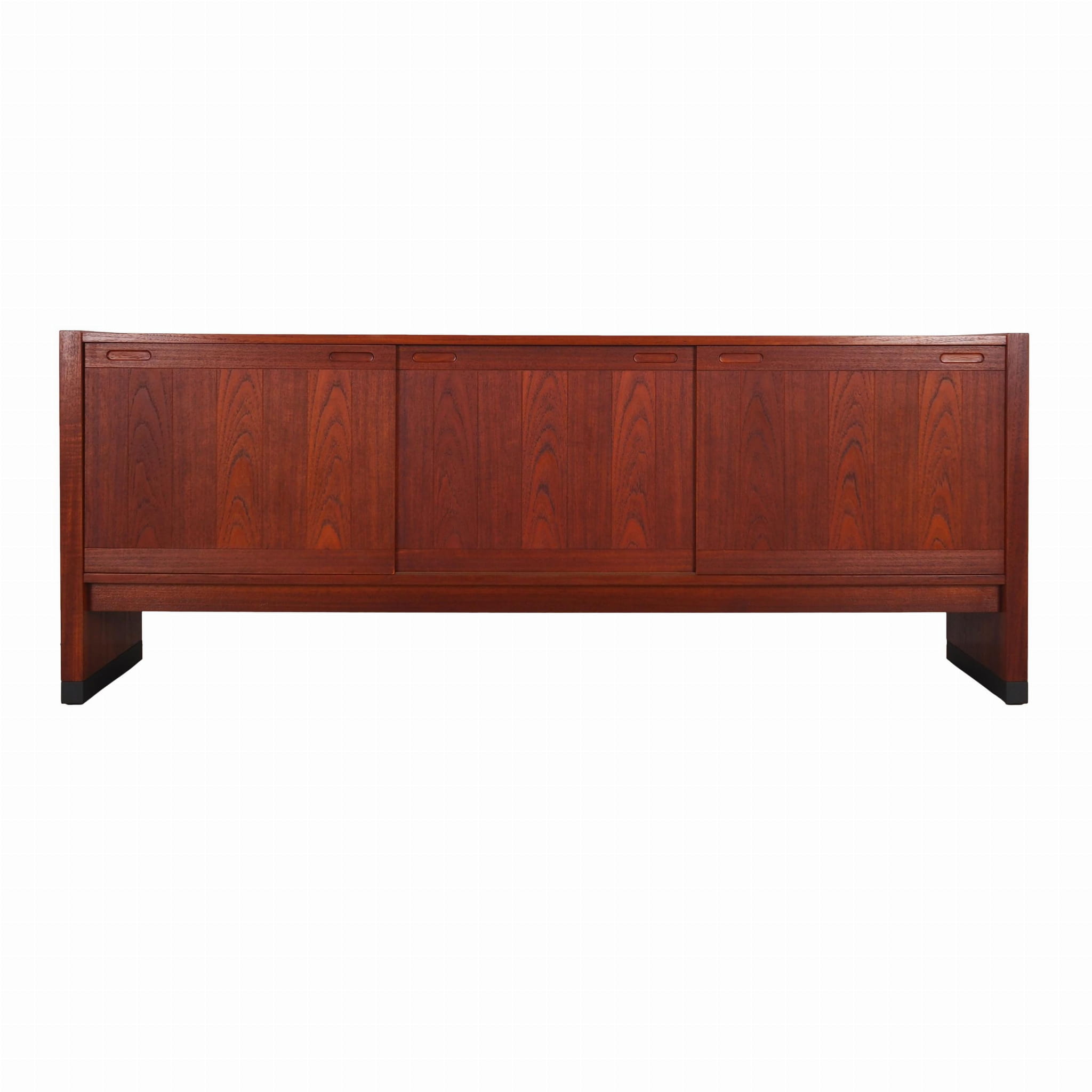 Vintage Sideboard Teakholz Braun 1960er Jahre