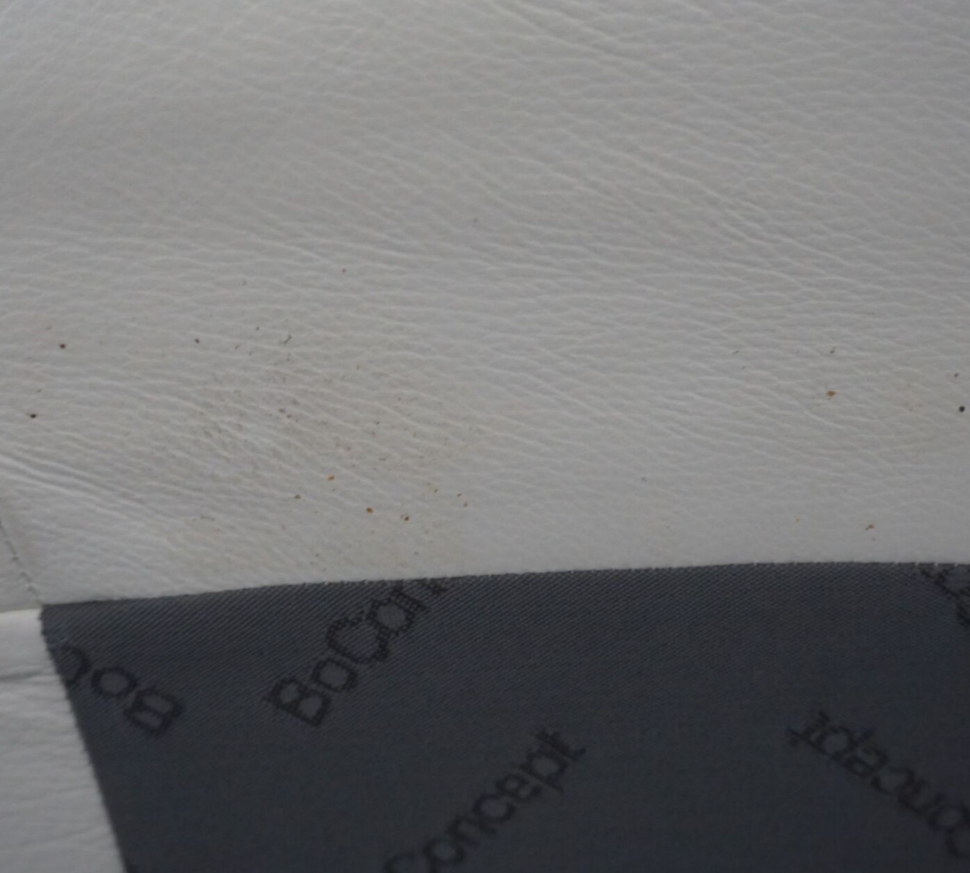 Bergamo Corner Sofa Salto-Leather 096 Snow White