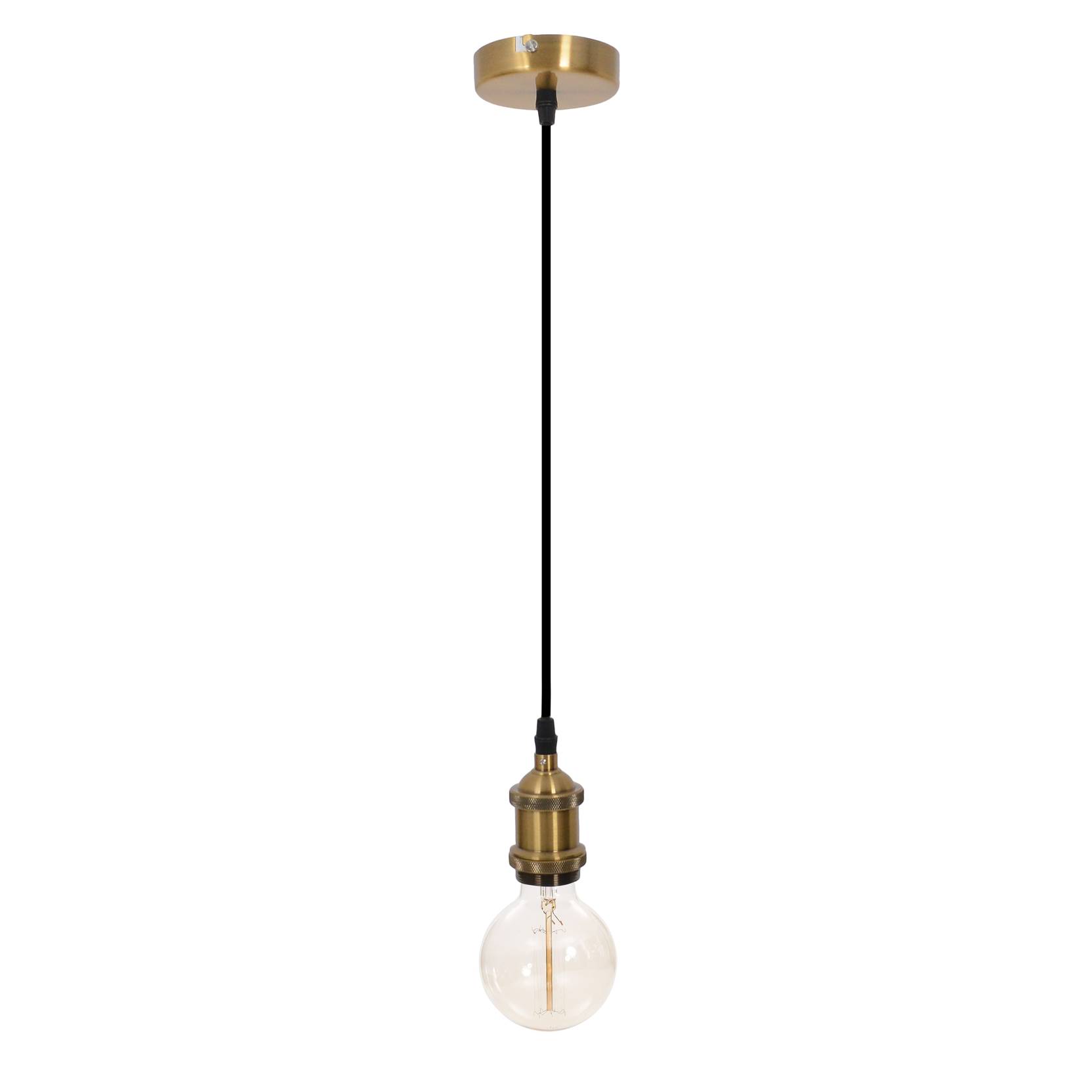 Rewan LED-Pendelleuchte Edelstahl 1-flammig