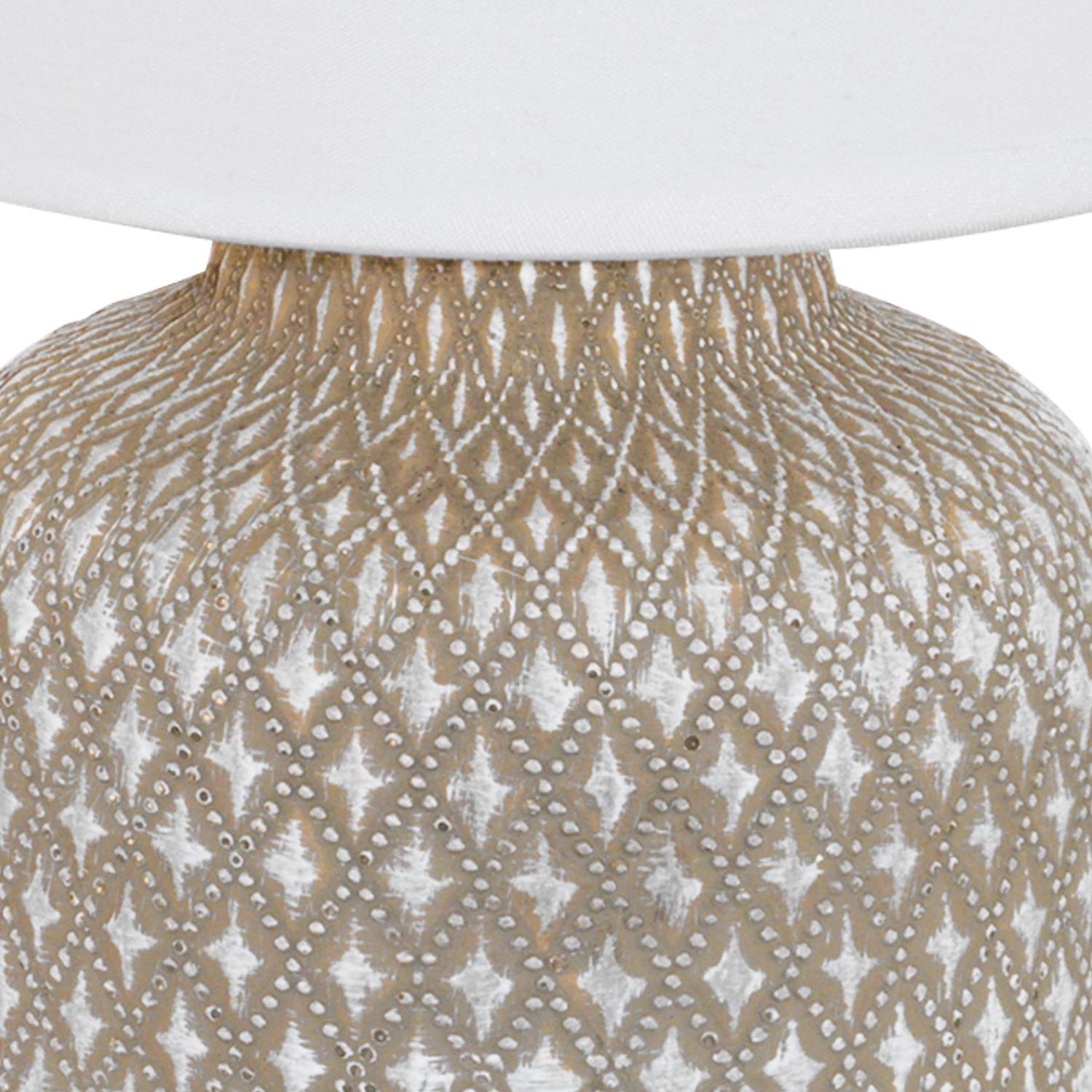 Bellariva I table lamp mixed fabric ceramic 1-light