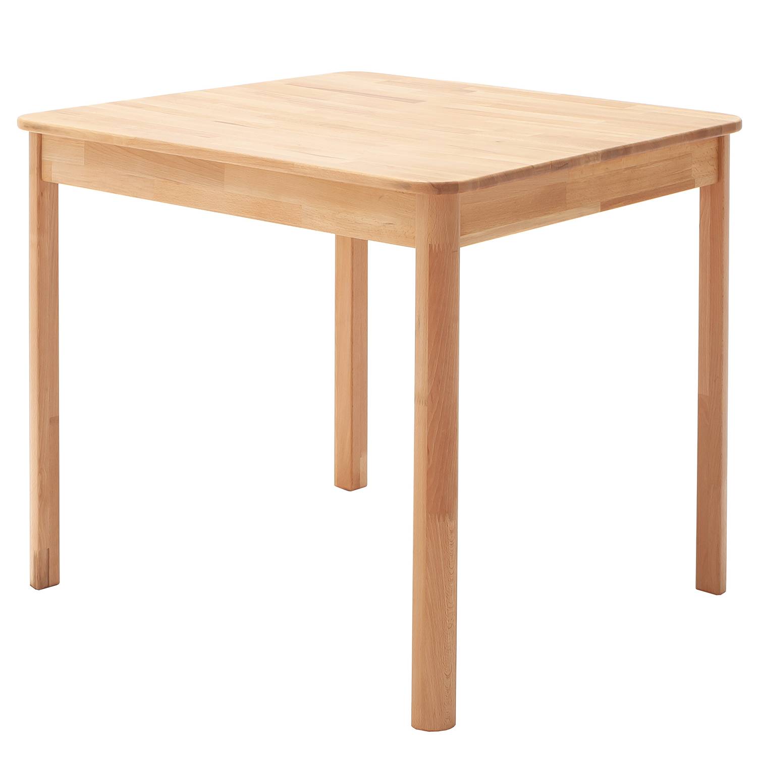 Trino Dining Table Heartwood Beech 80 cm