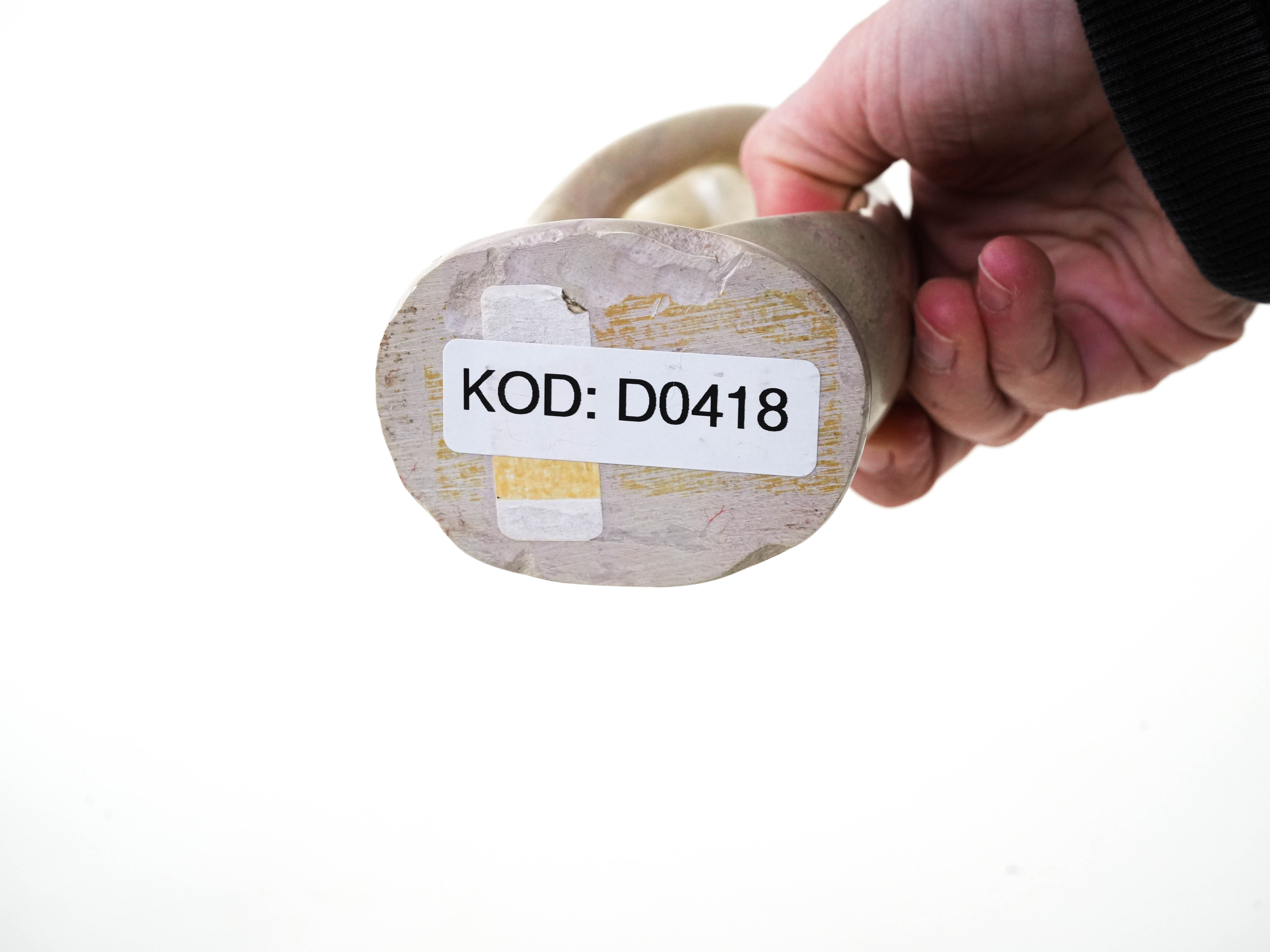 Abstrakte Skulptur Beige 1980er Jahre