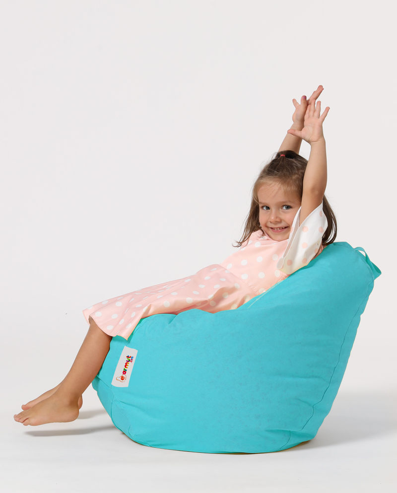 Kids Garten Sitzsack Türkis