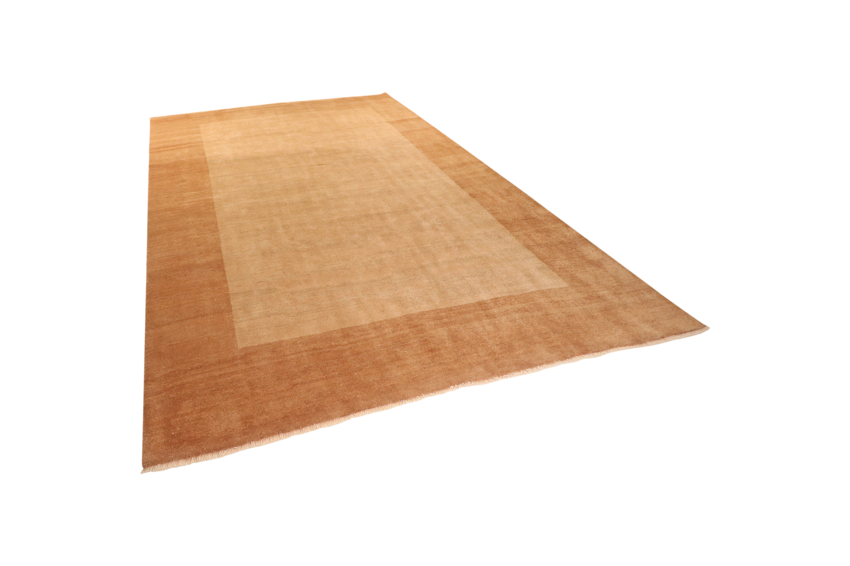 Rizbaf Gabbeh-Teppich Wolle Beige