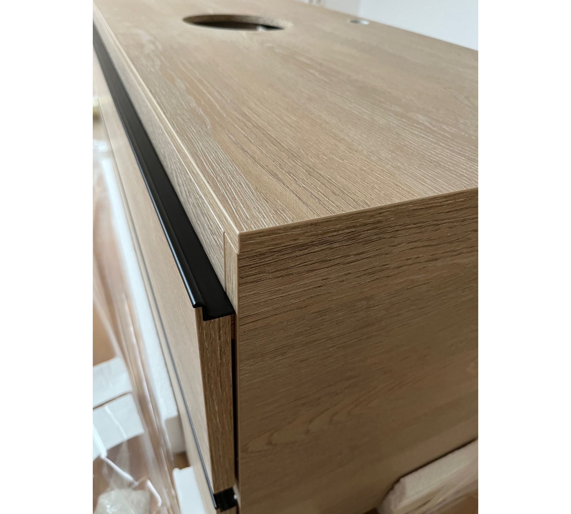 Componibili Waschbeckenunterschrank Holz Natur
