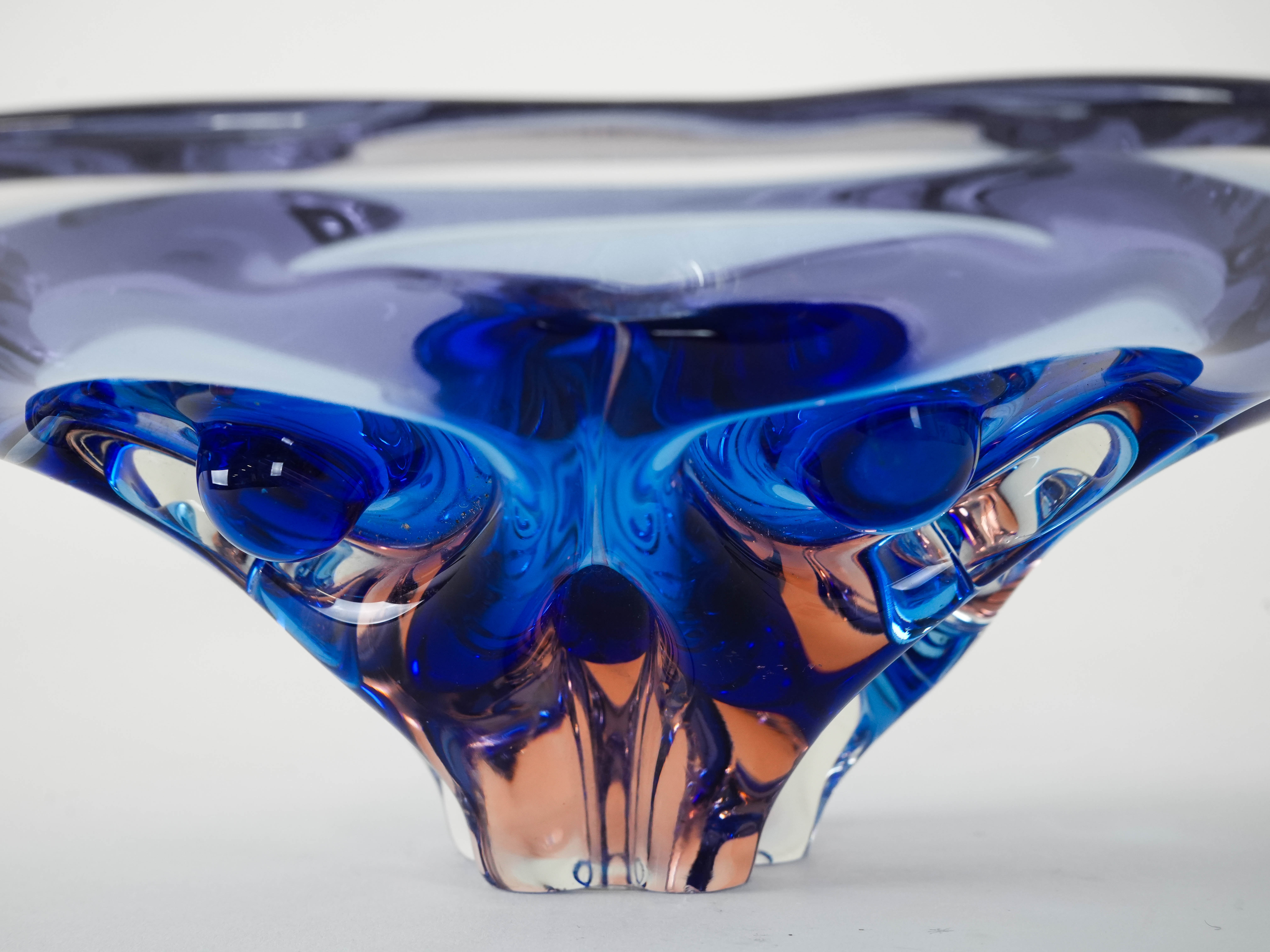 Cobalt bowl Blue 1970s