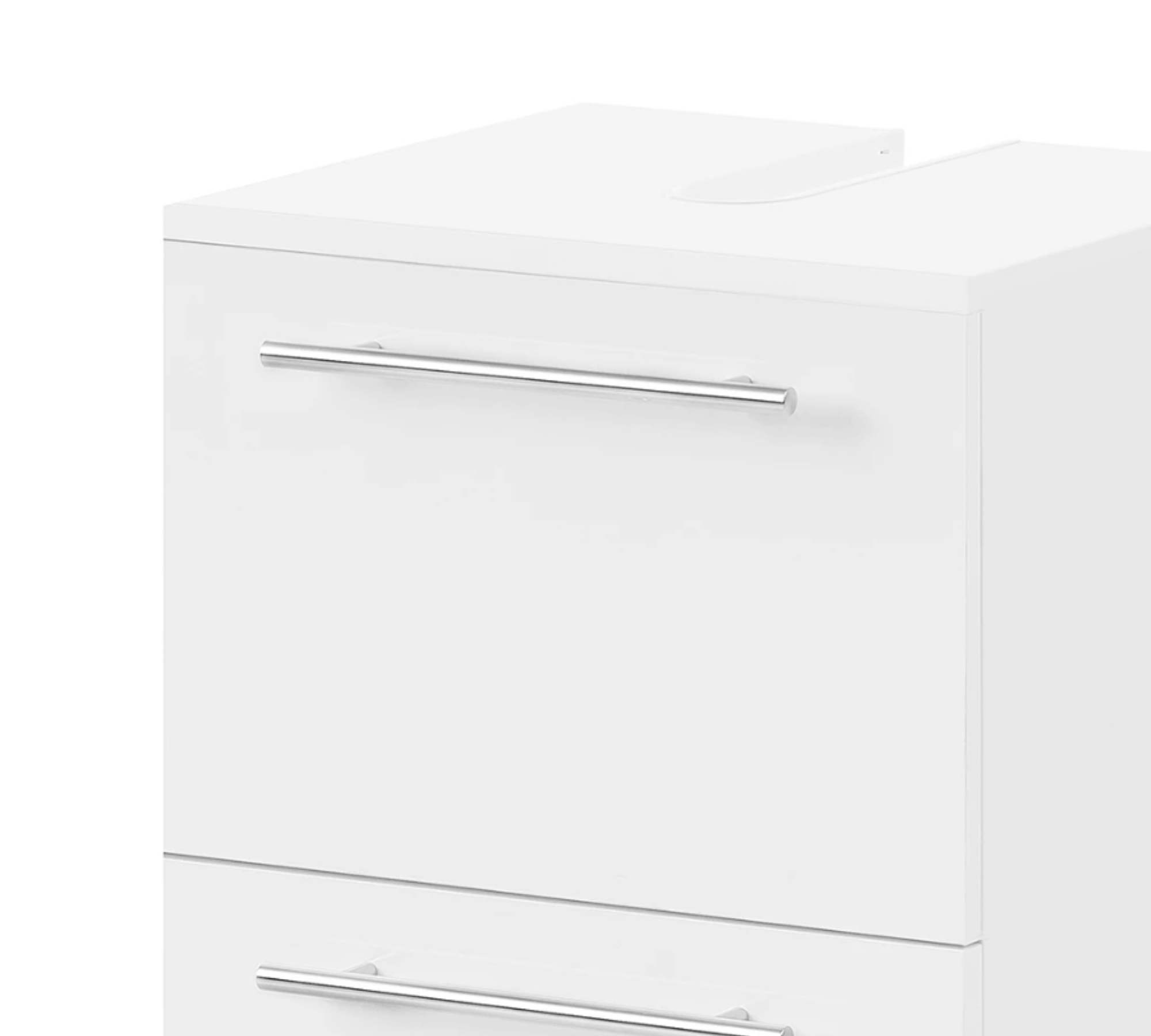 Waschbeckenunterschrank Holz Weiß