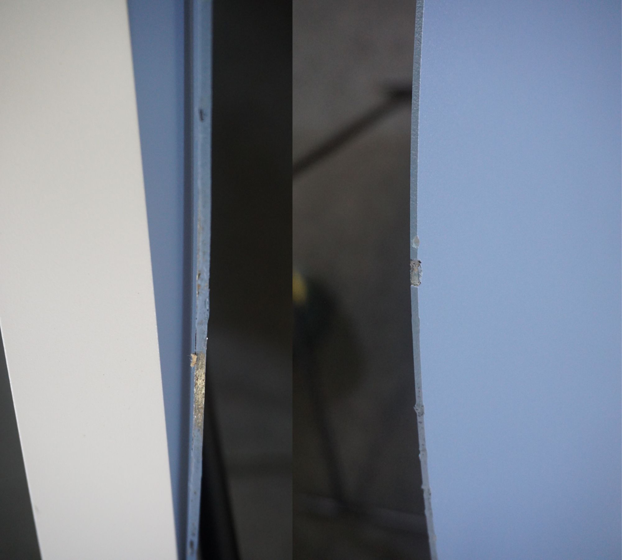 EDGE Serviertisch 76cm Taubenblau
