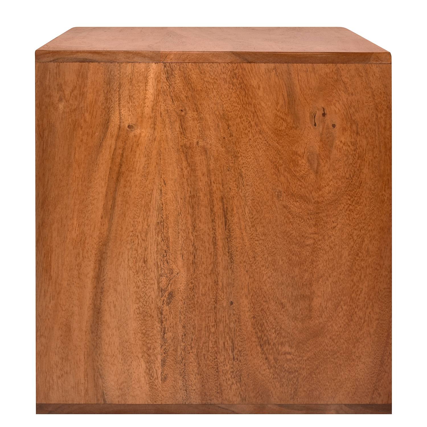 Side table Hawley I Acacia solid wood brown