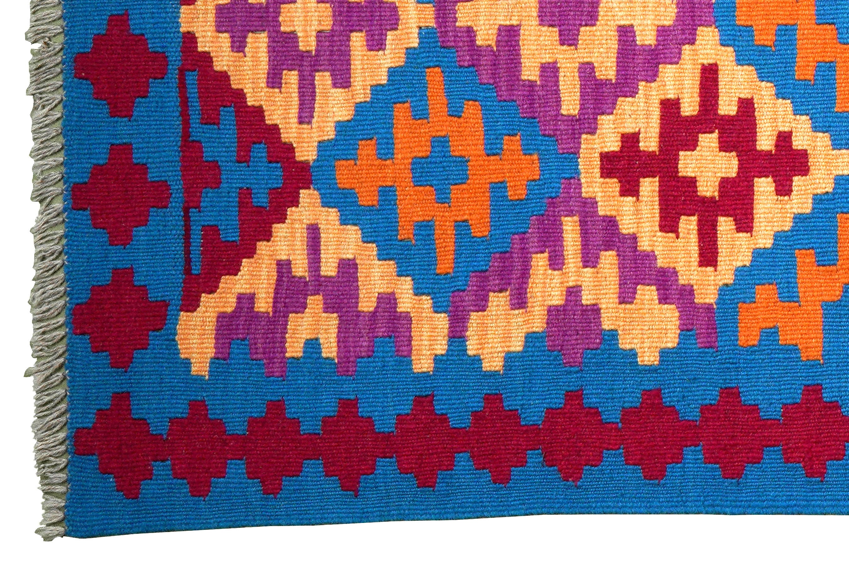 Kilim Gashgai Teppich Mehrfarbig