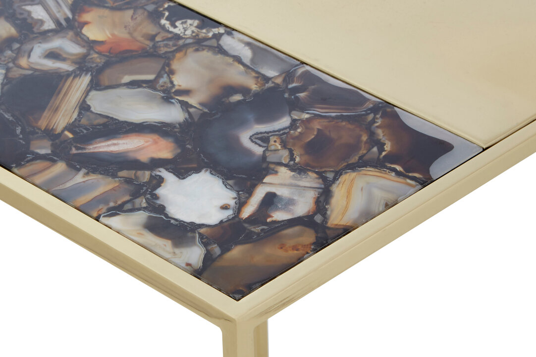 Vita Quadratischer Couchtisch Stahl Achat